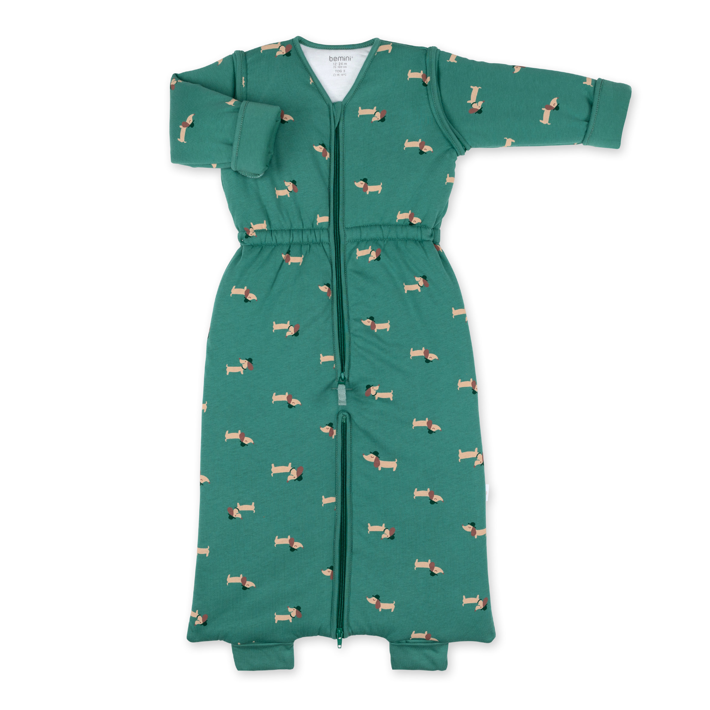 MAGIC BAG Warm cocon 12-24m WOUFF Wouff spinach TOG 3