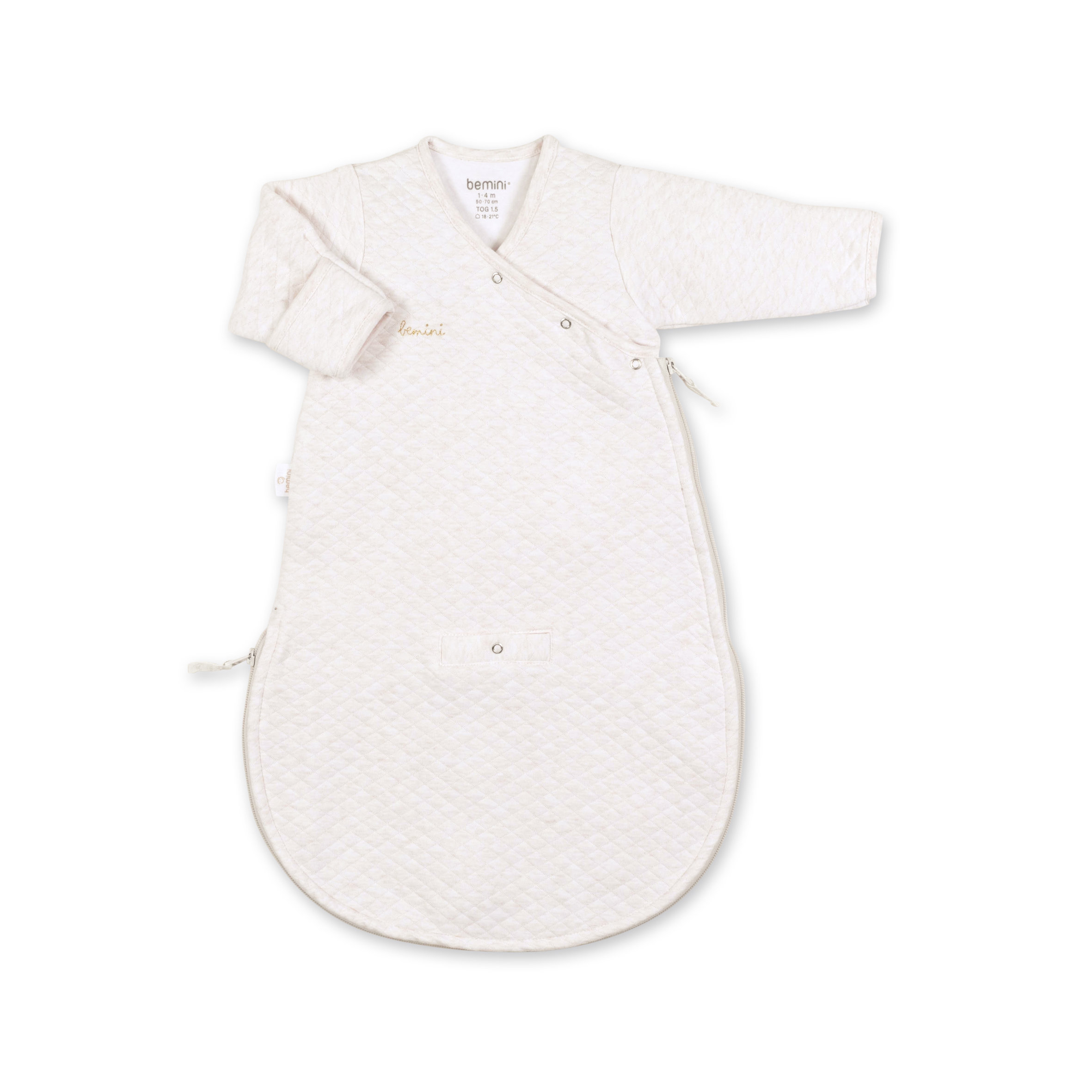 MAGIC BAG Pady quilted jersey 1-4m BEMINI Beige clair chiné tog 1.5