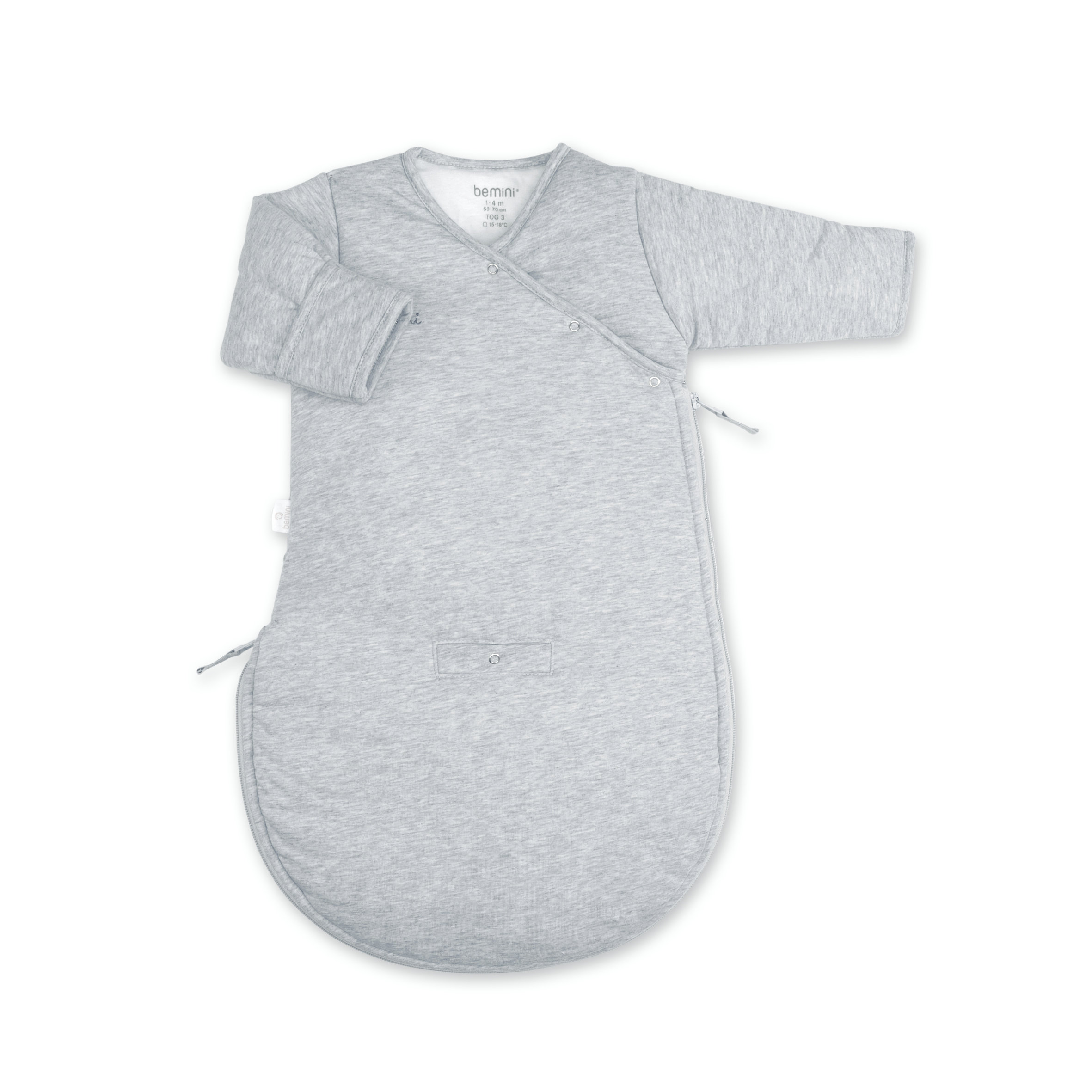 MAGIC BAG Warm cocon 1-4m BEMINI Mix grey TOG 3