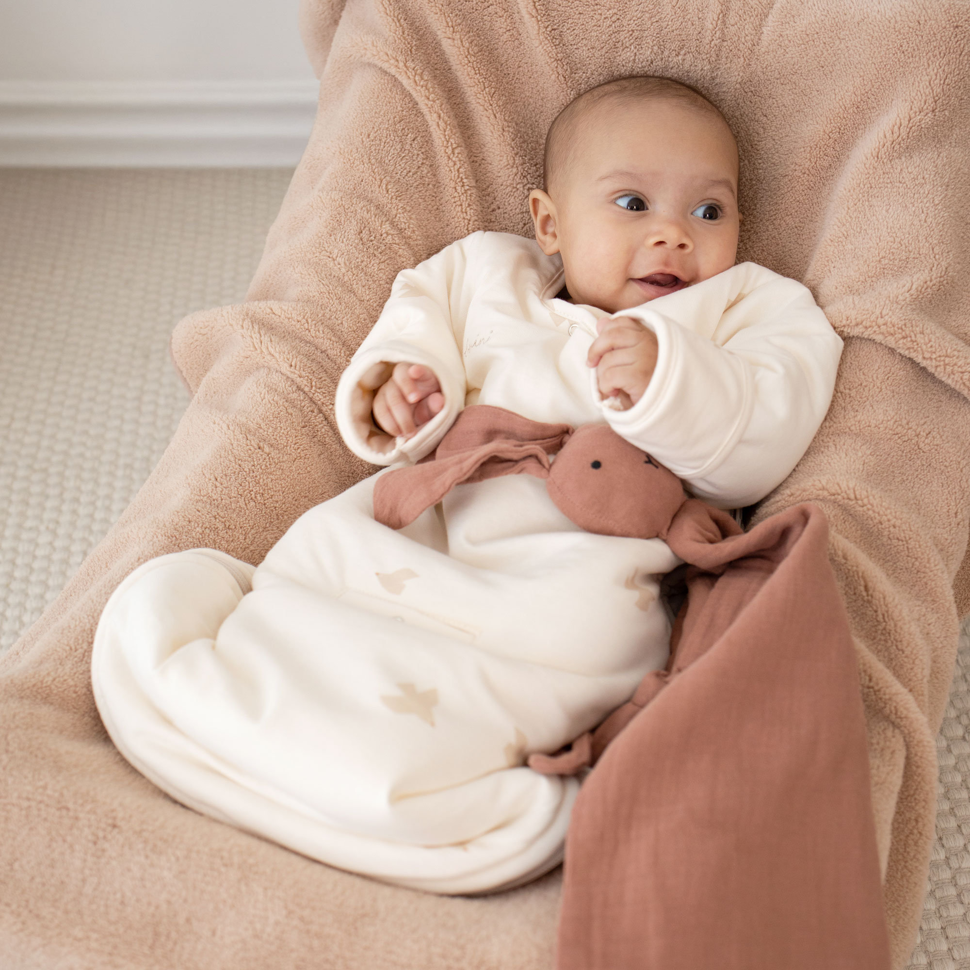 MAGIC BAG Pady jersey + jersey 1-4m PIUMA Piuma ecru TOG 2.5[BAGS]