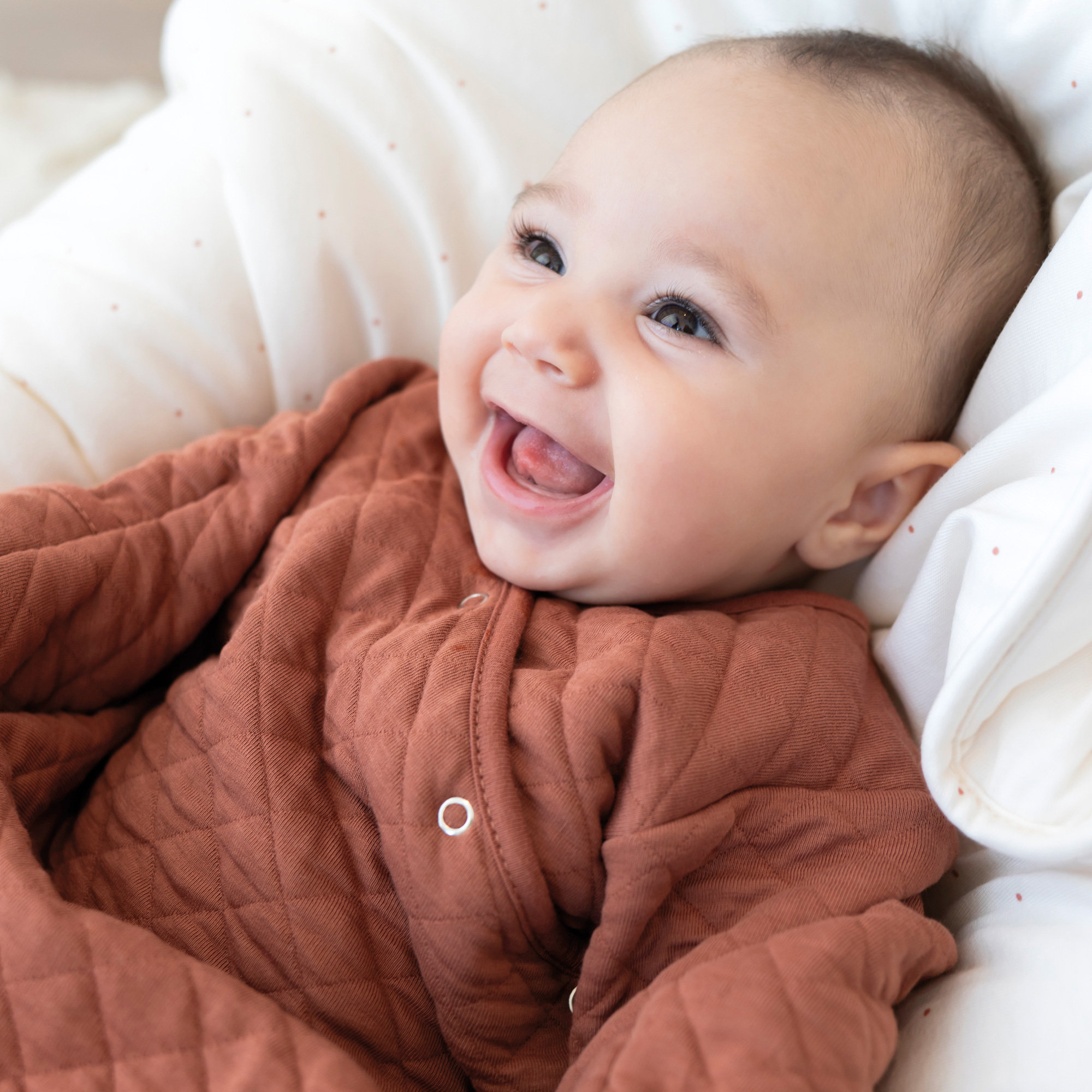 MAGIC BAG Pady quilted jersey 1-4m QUILT Brick TOG 1.5[BAGS]
