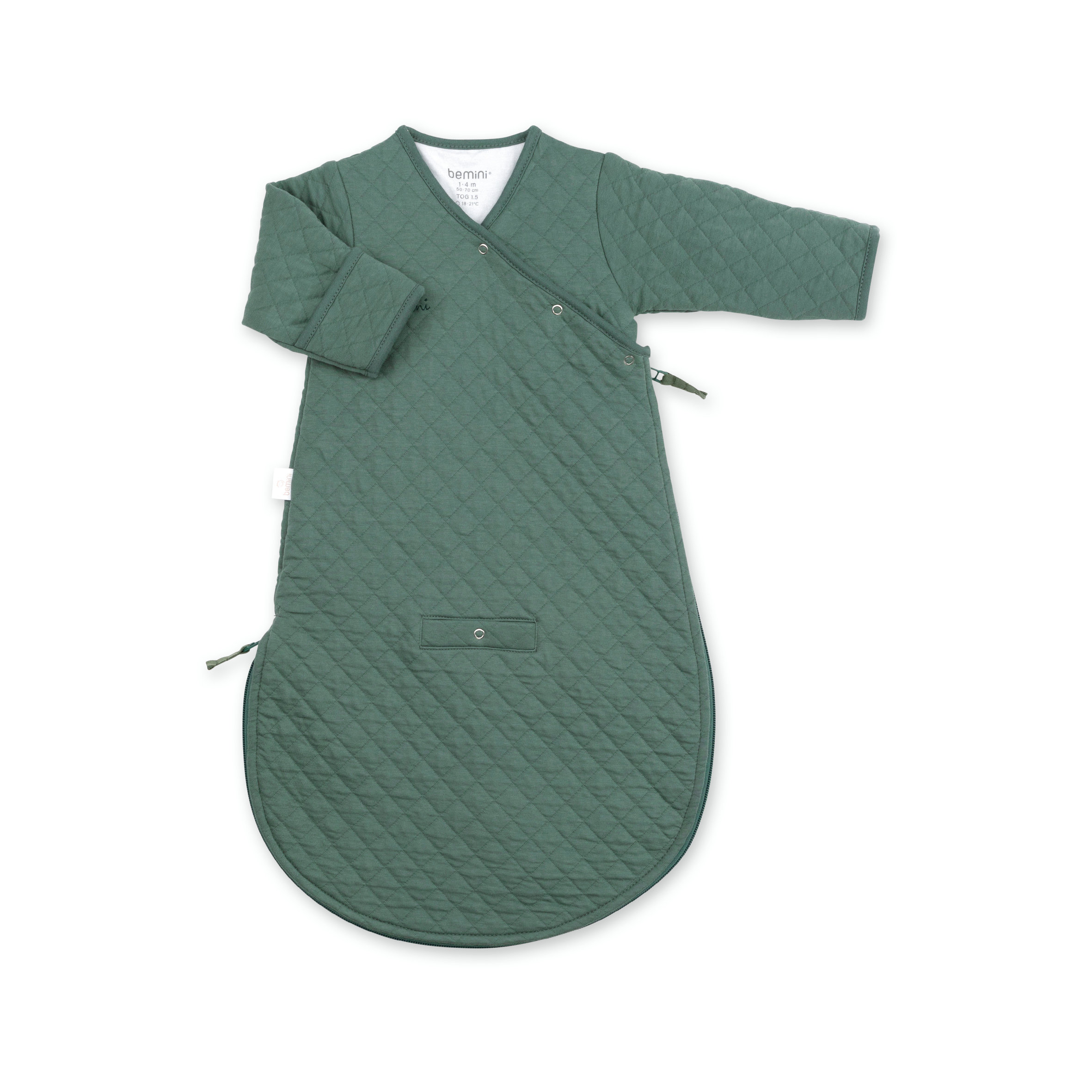 MAGIC BAG Confort acolchado 1-4m QUILT Green TOG 1.5