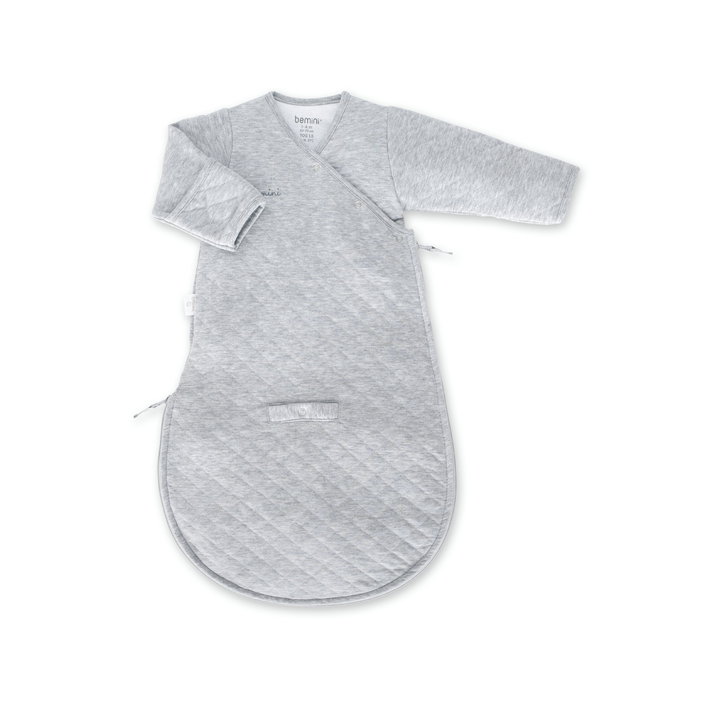 MAGIC BAG Quilted comfort 1-4m QUILT Mix grey TOG 1.5