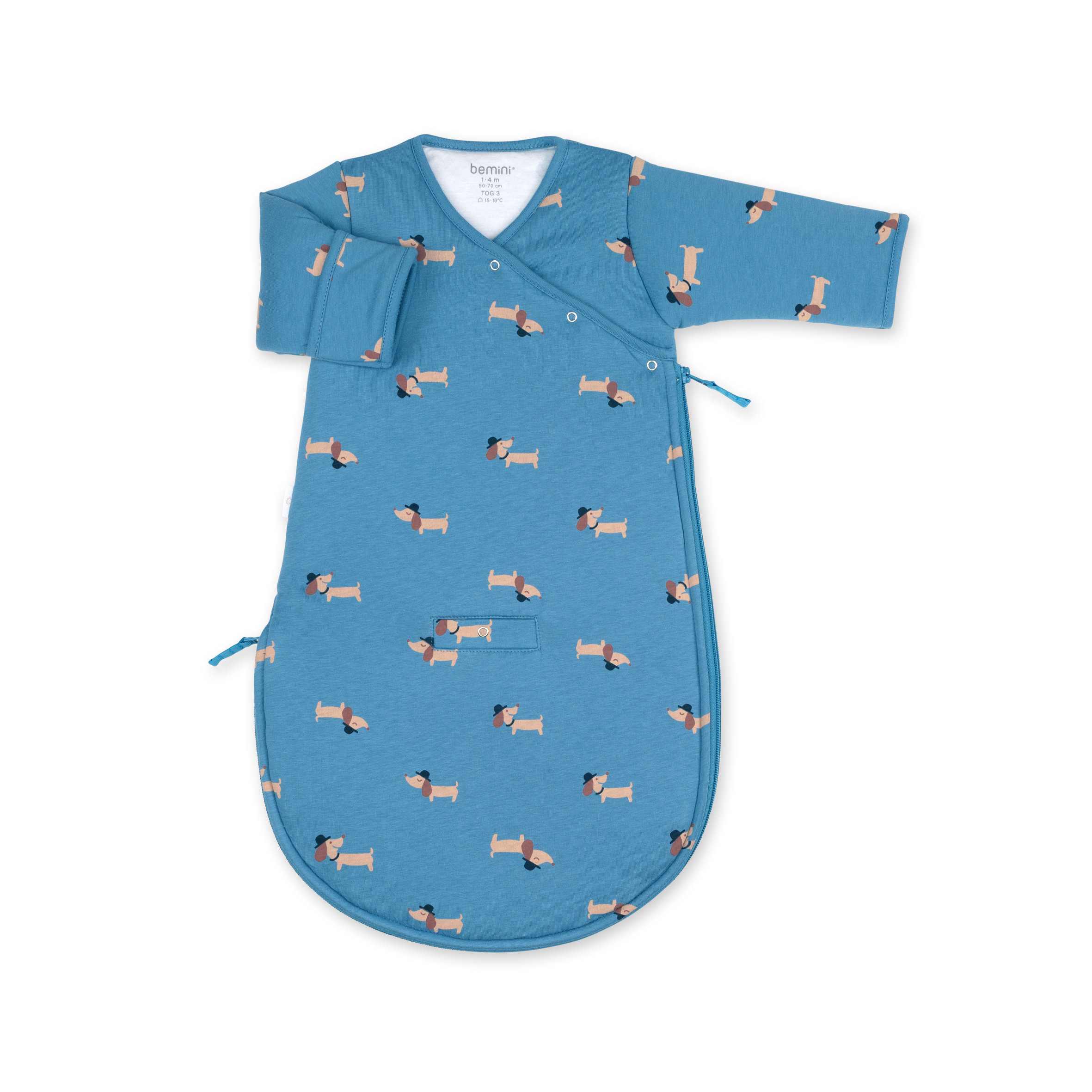 MAGIC BAG Knus cocon 1-4m WOUFF Wouff turquoise TOG 3