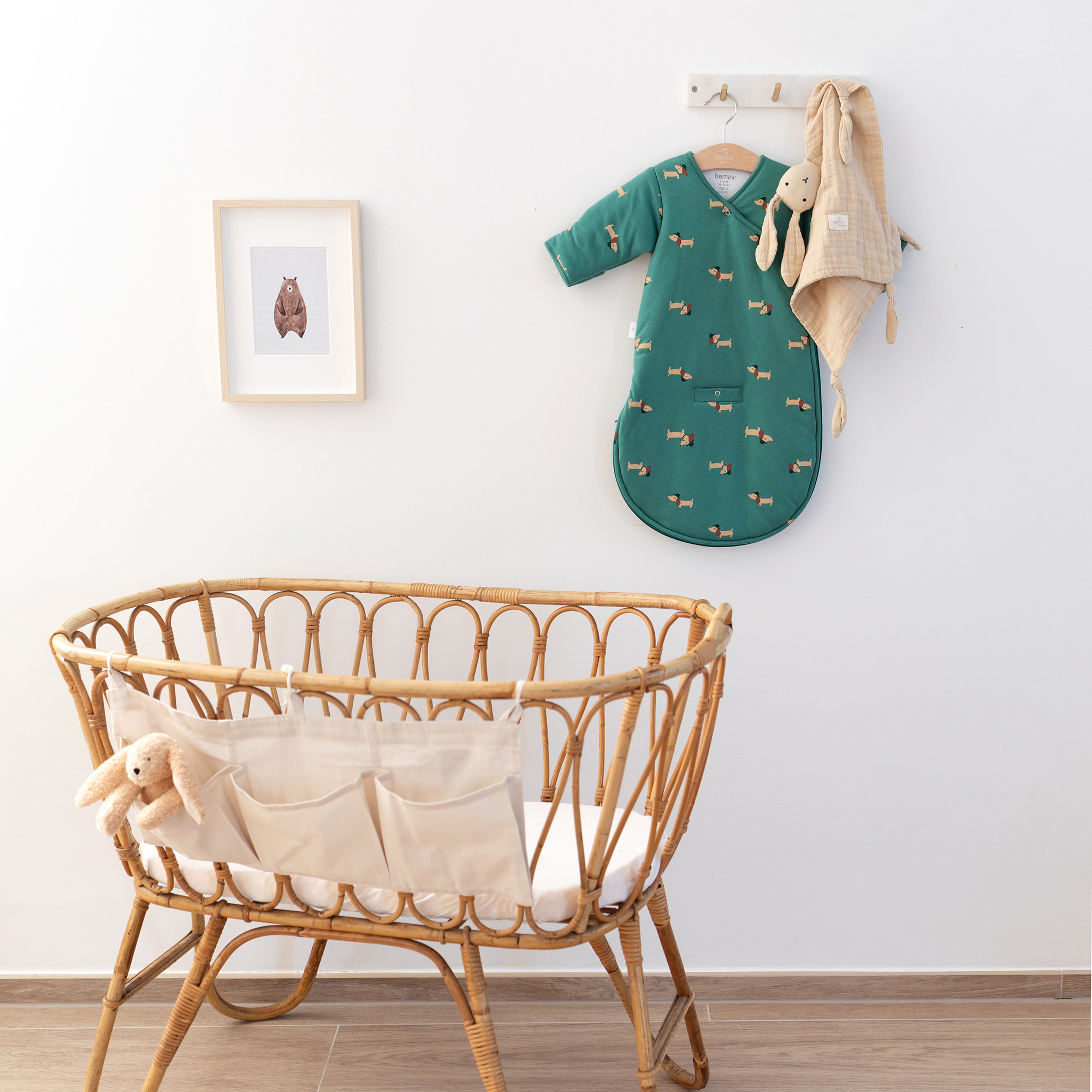 MAGIC BAG Warm cocon 1-4m WOUFF Wouff spinach TOG 3[BAGS]