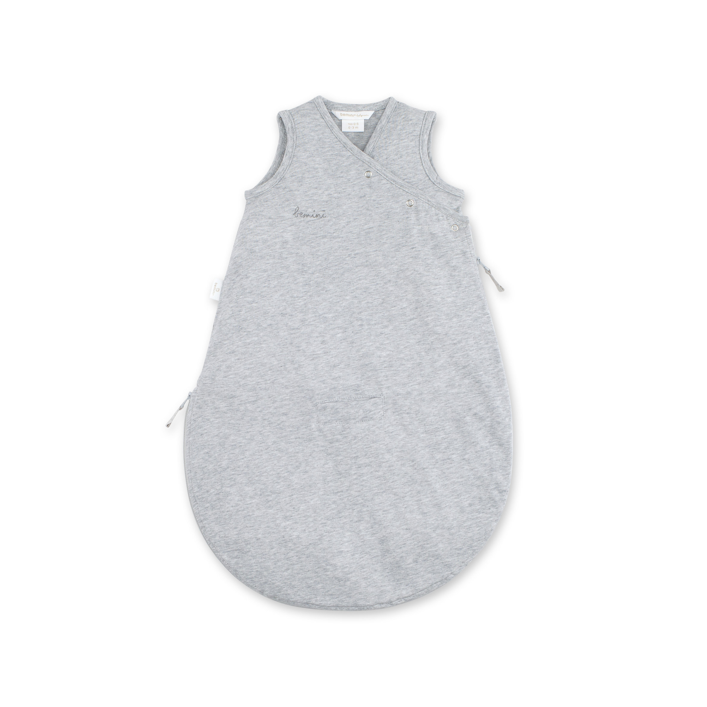 MAGIC BAG Summer jersey 1-4m BEMINI Mix grey TOG 0.5