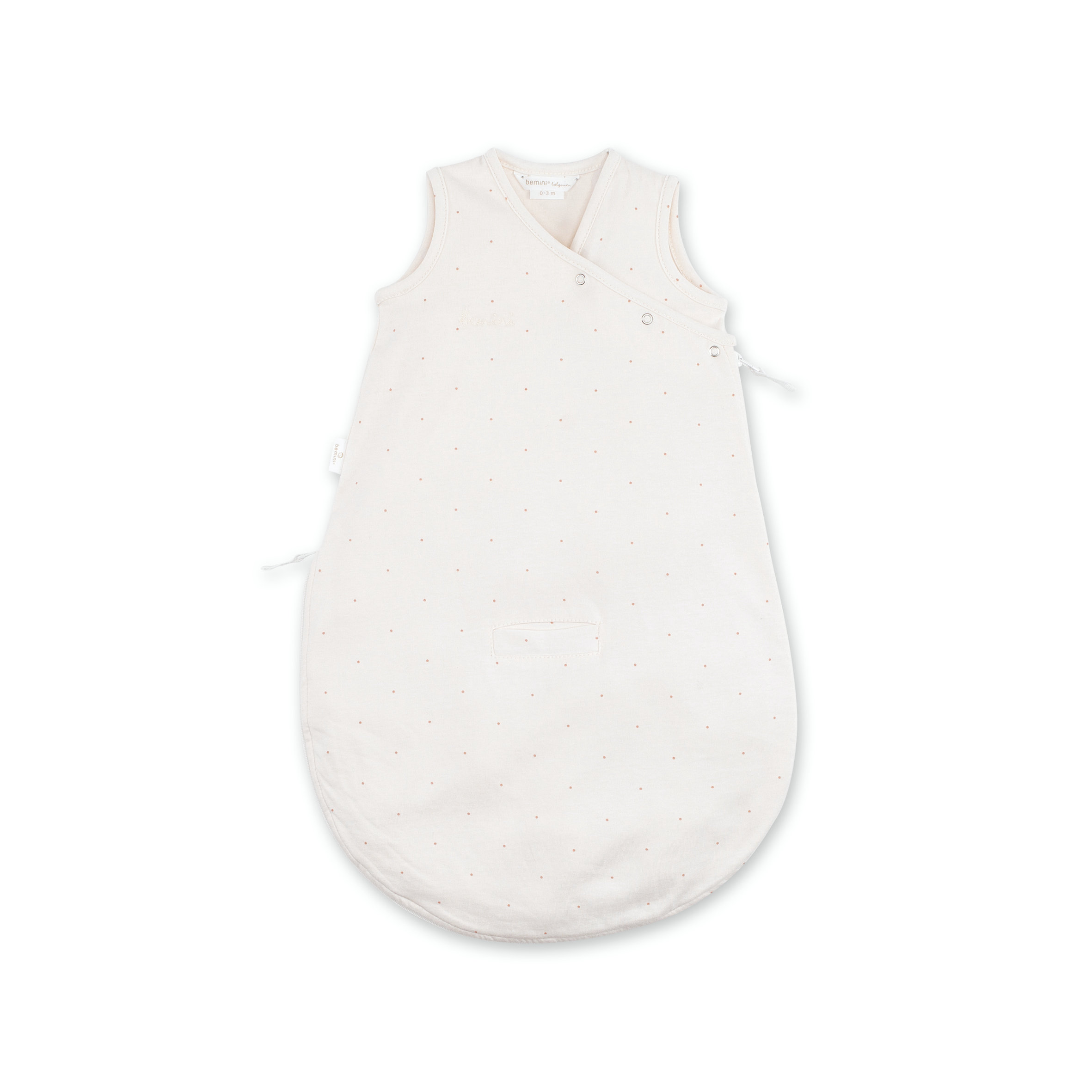 MAGIC BAG Sommerjersey 1-4m CHOUX Dots ecru TOG 0.5