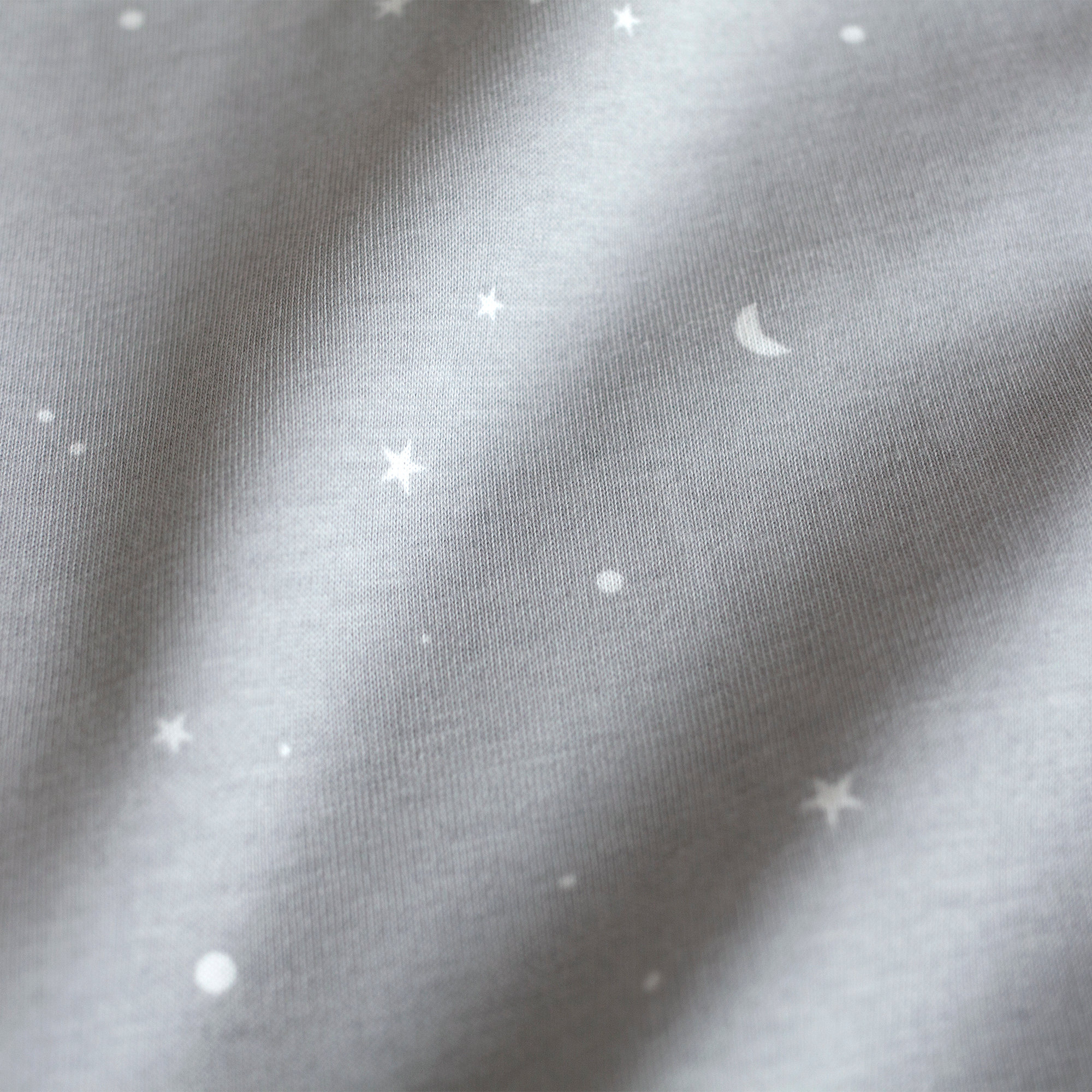 MAGIC BAG Jersey 1-4m STARY Little stars print medium grey tog 0.5