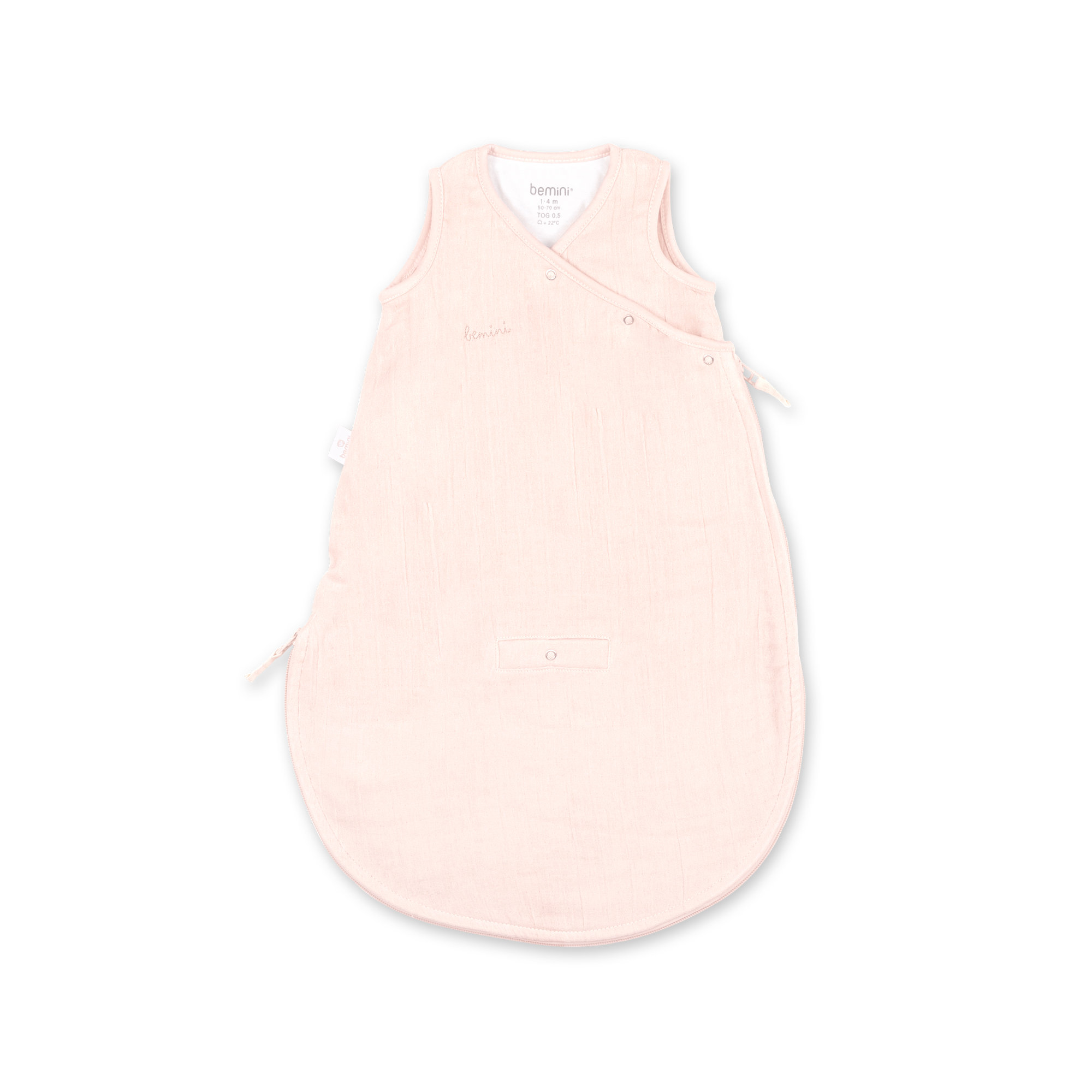 MAGIC BAG Soft summer muslin 1-4m SWADL Coral TOG 0.5