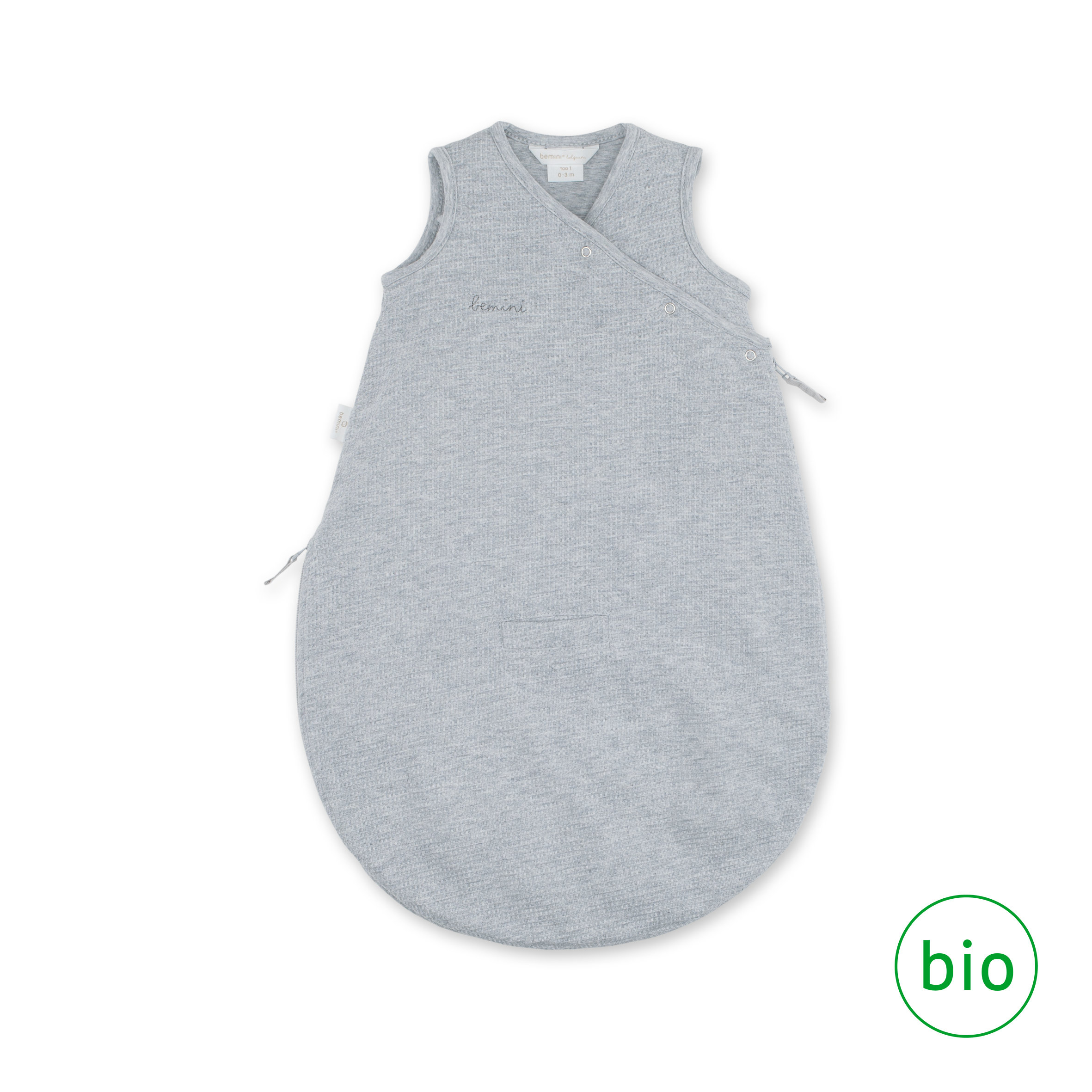 MAGIC BAG Soft organic cotton 1-4m WAFLE Mix grey TOG 1