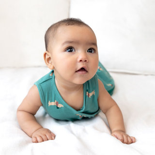 MAGIC BAG Sommerjersey 1-4m WOUFF Wouff spinach TOG 0.5