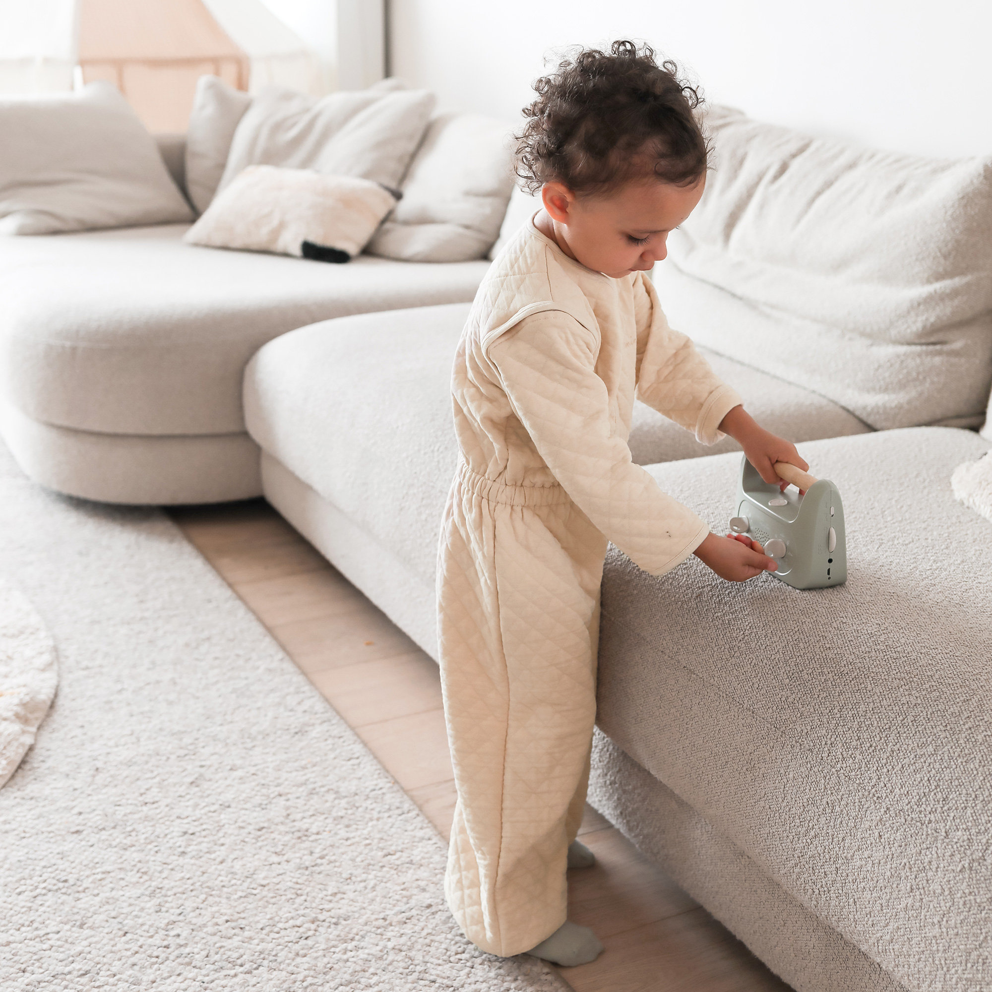 MAGIC BAG Matelassé confort 24-36m QUILT Cream TOG 1.5[BAGS]
