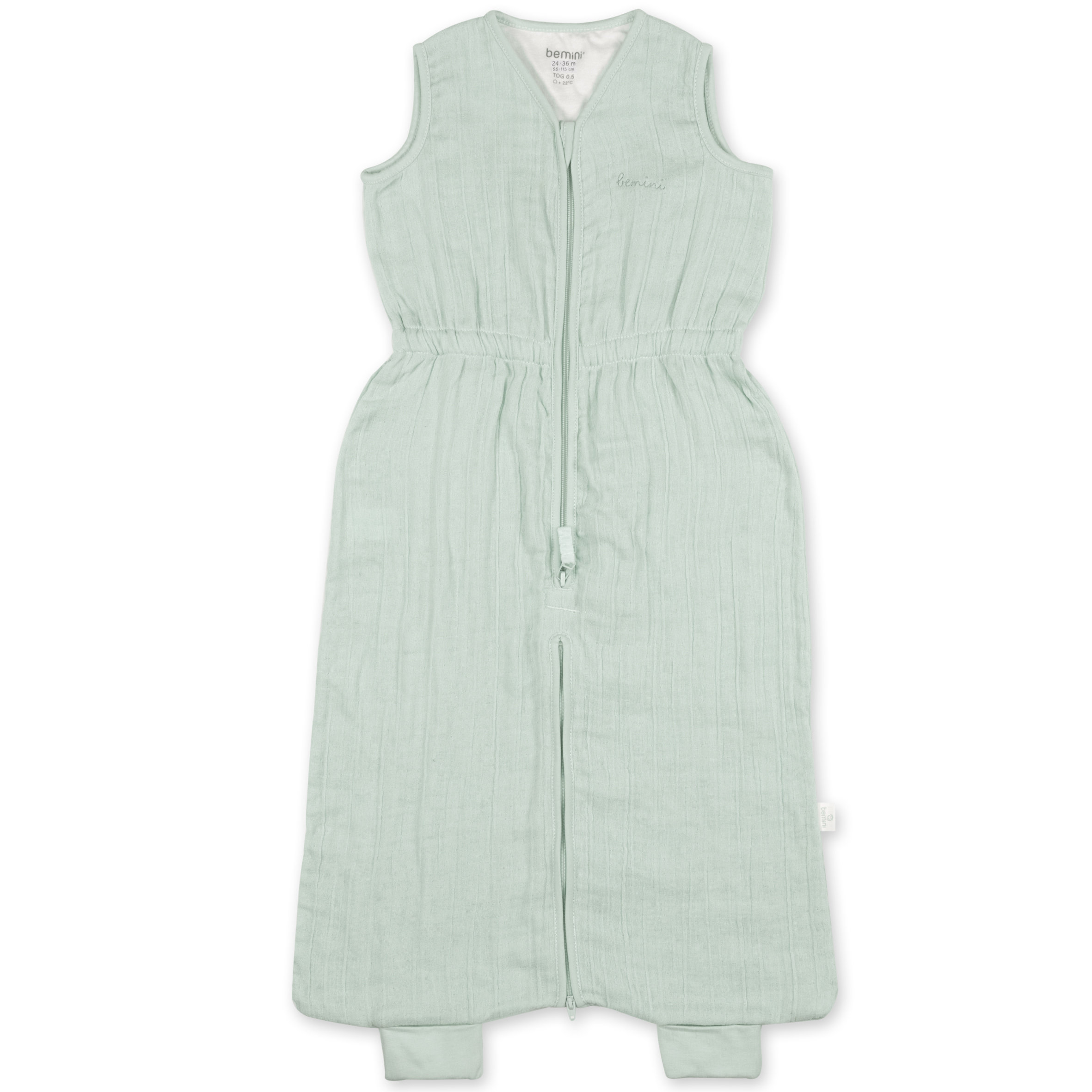 MAGIC BAG Soft summer muslin 24-36m SWADL Almond TOG 0.5
