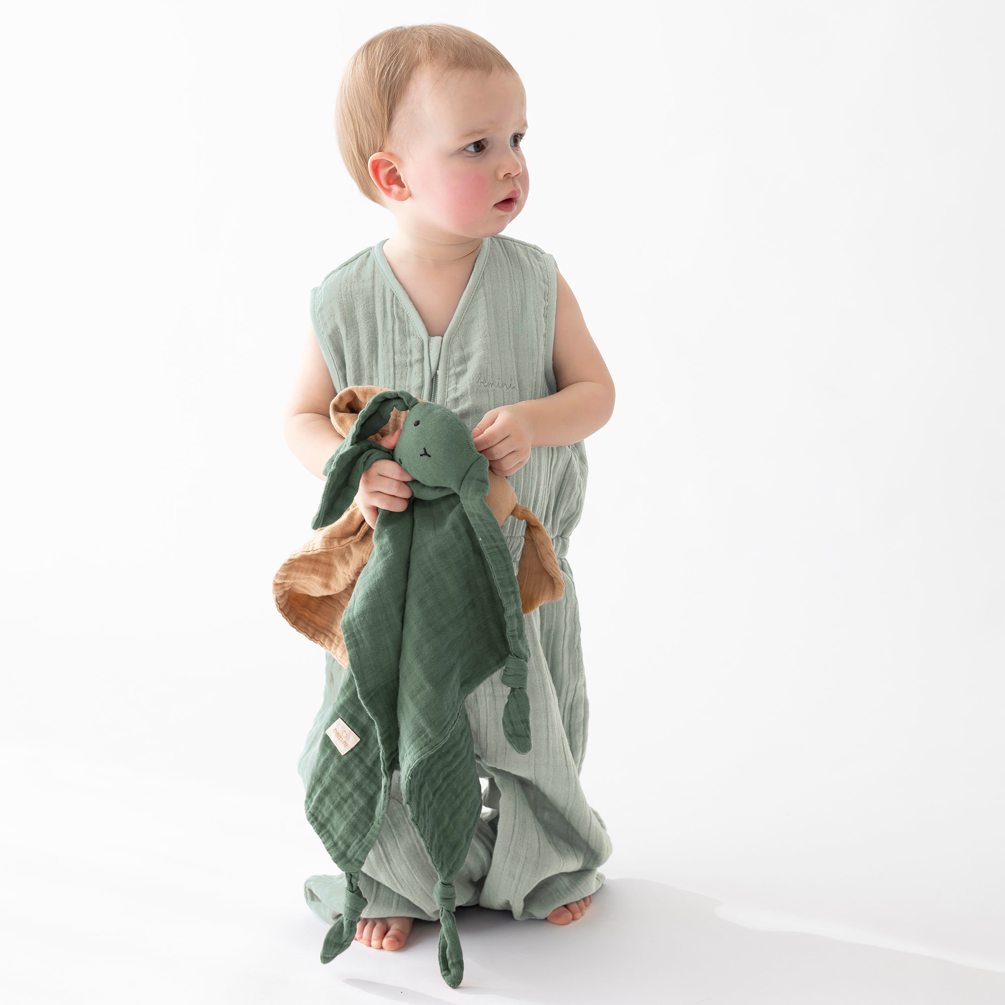 MAGIC BAG Soft summer muslin 24-36m SWADL Almond TOG 0.5[BAGS]