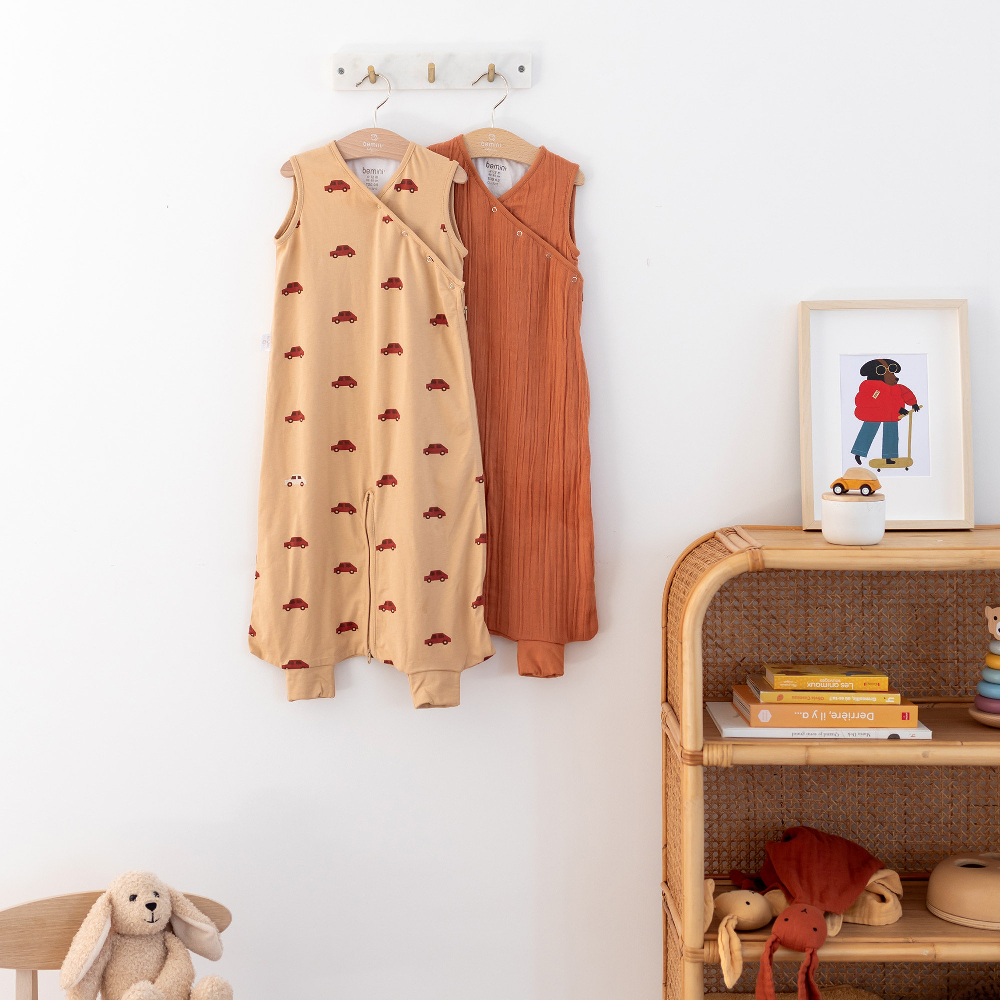 MAGIC BAG Jersey 4-12m MARIO Print Mario biscotte TOG 0.5