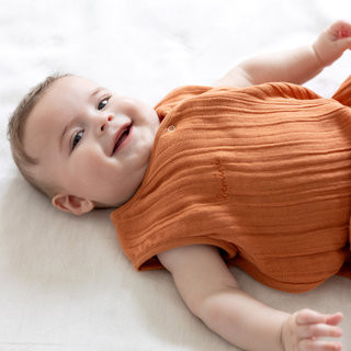 MAGIC BAG Sanfter Sommer-Musslin 4-12m SWADL Pumpkin TOG 0.5