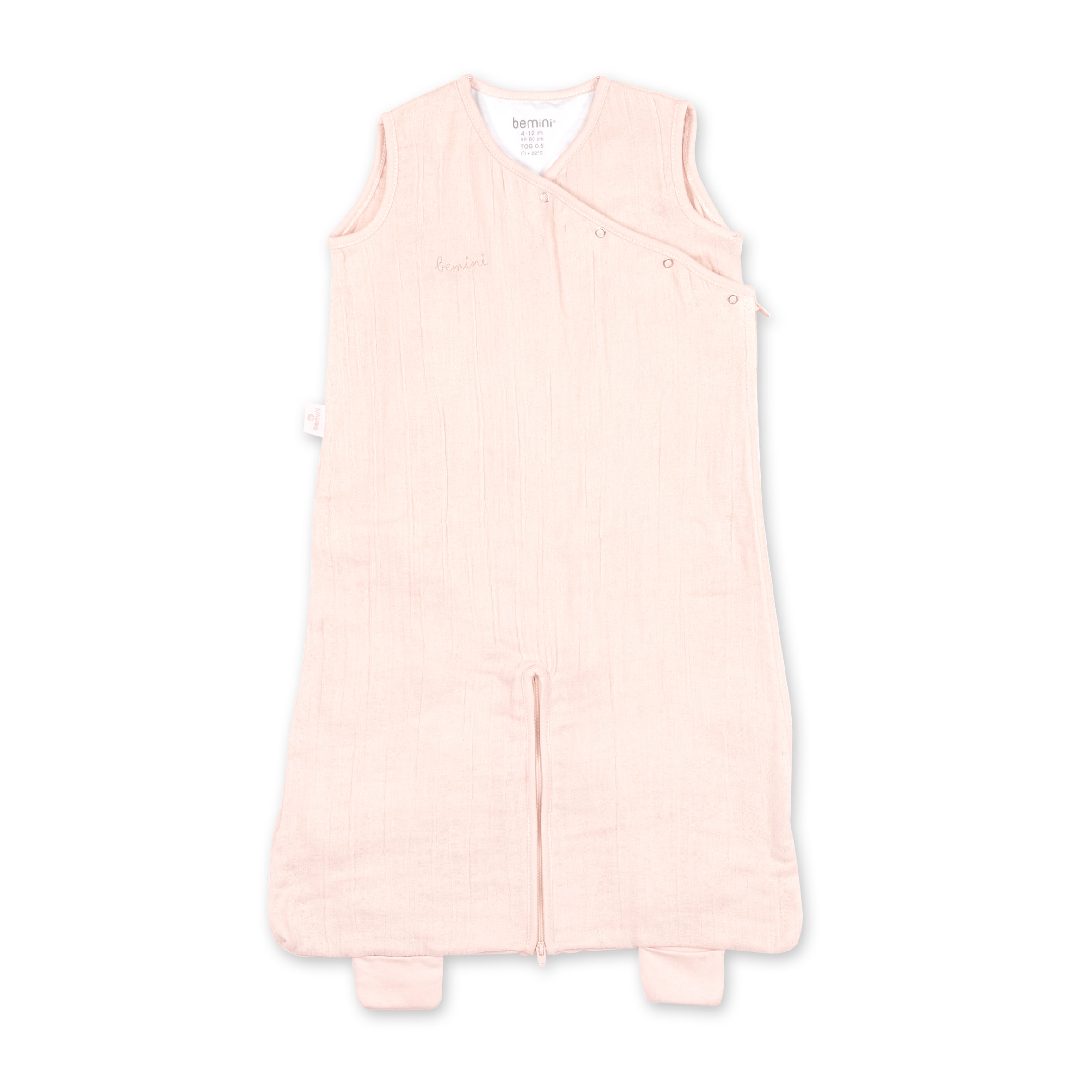 MAGIC BAG Soft summer muslin 4-12m SWADL Rosa TOG 0.5