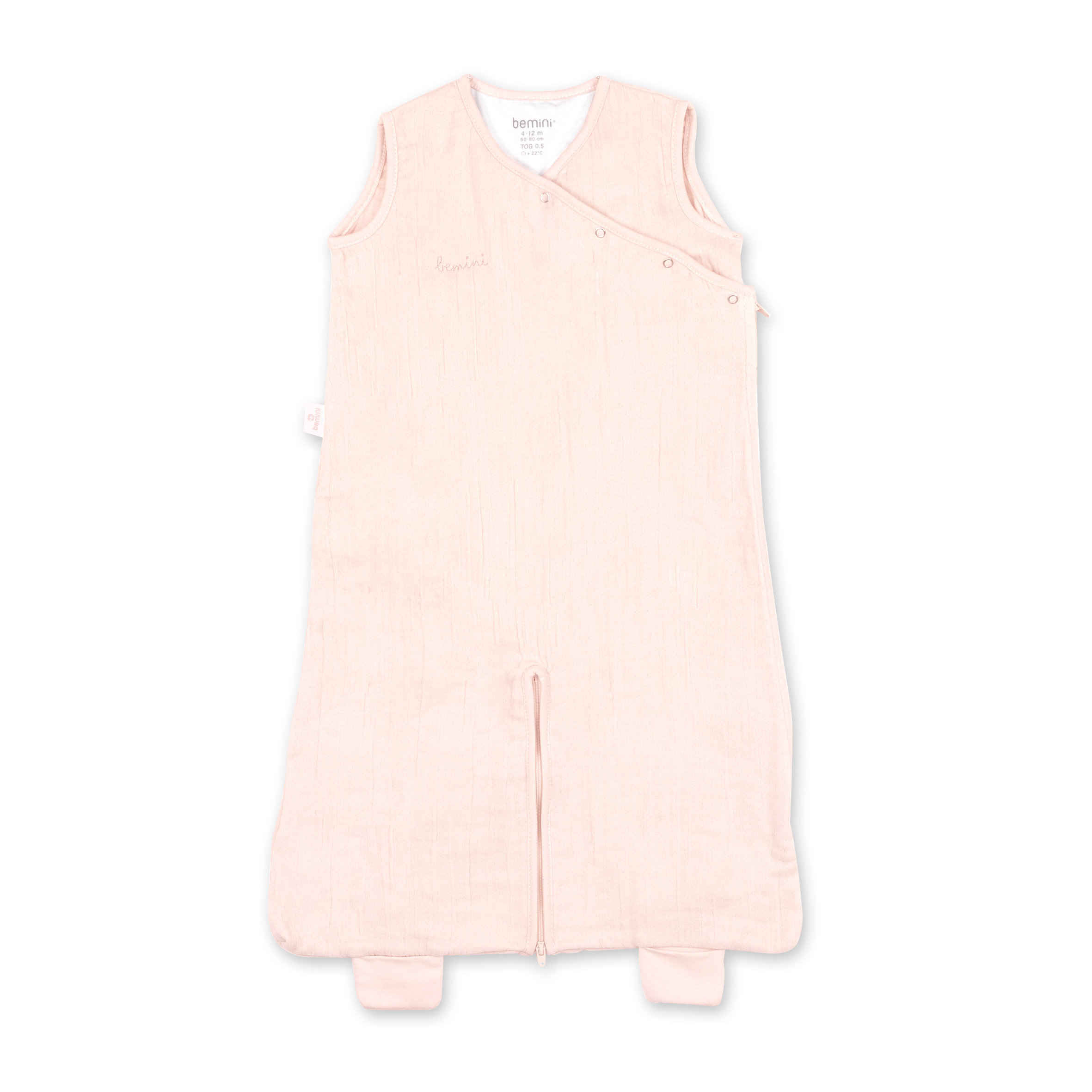 MAGIC BAG Soft summer muslin 4-12m SWADL Coral TOG 0.5