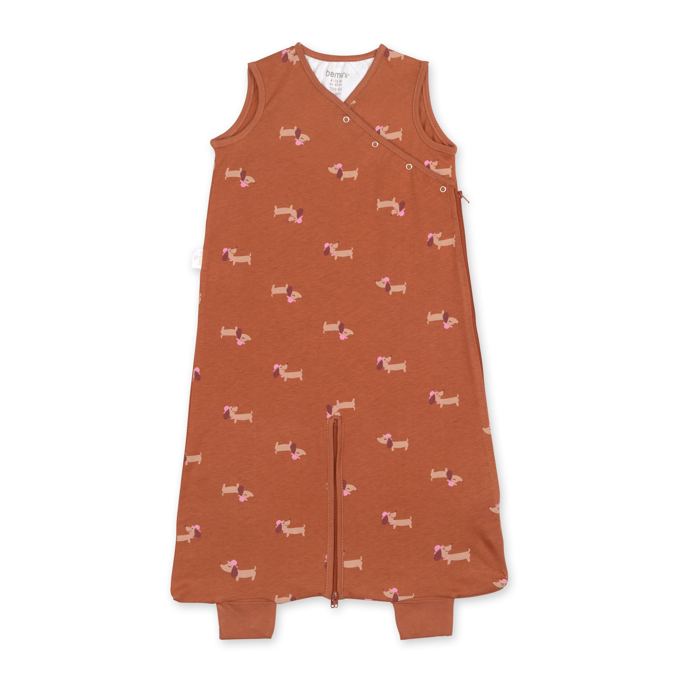 MAGIC BAG Jersey 4-12m WOUFF Print wouff noisette TOG 0.5