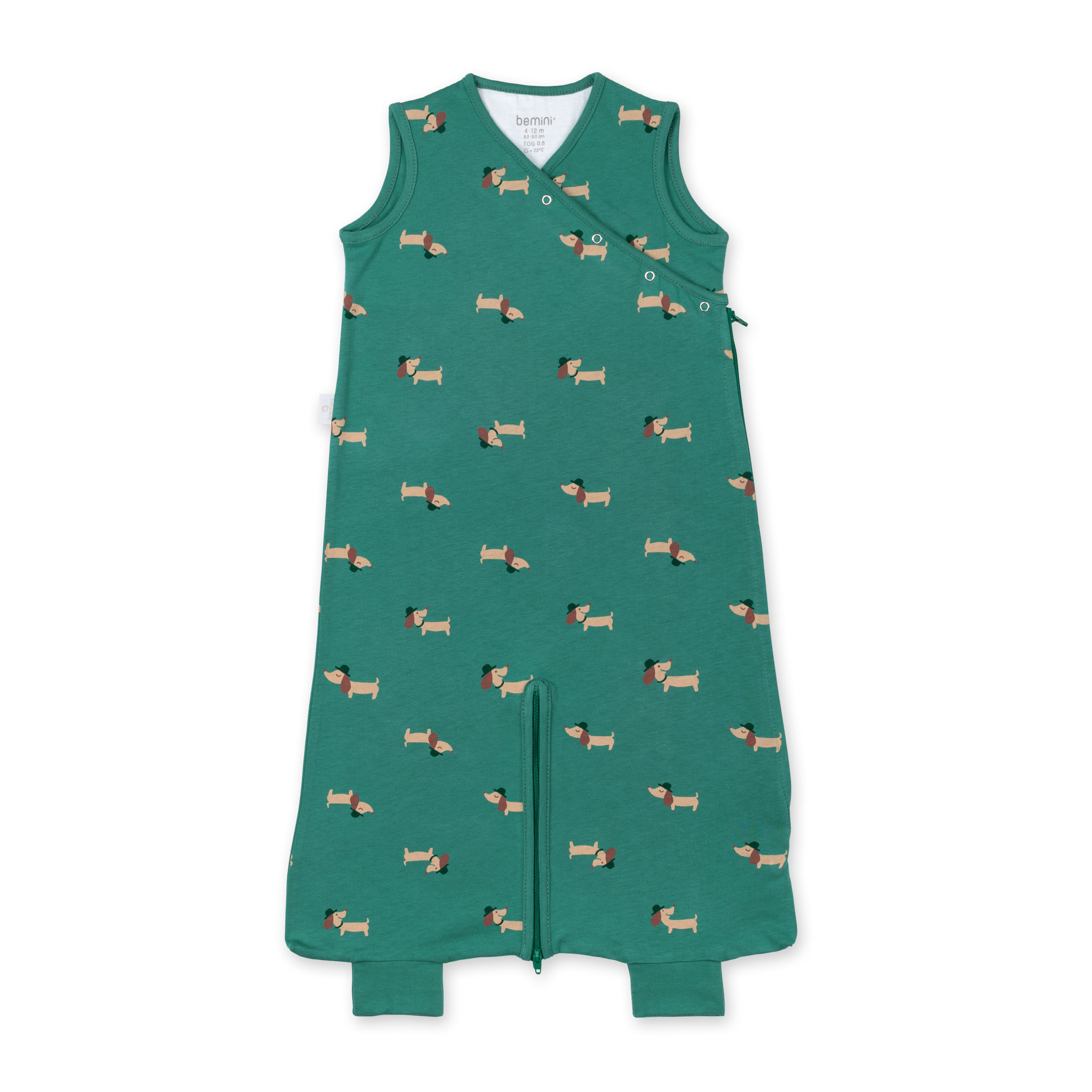 MAGIC BAG Jersey 4-12m WOUFF Print wouff Spinach TOG 0.5