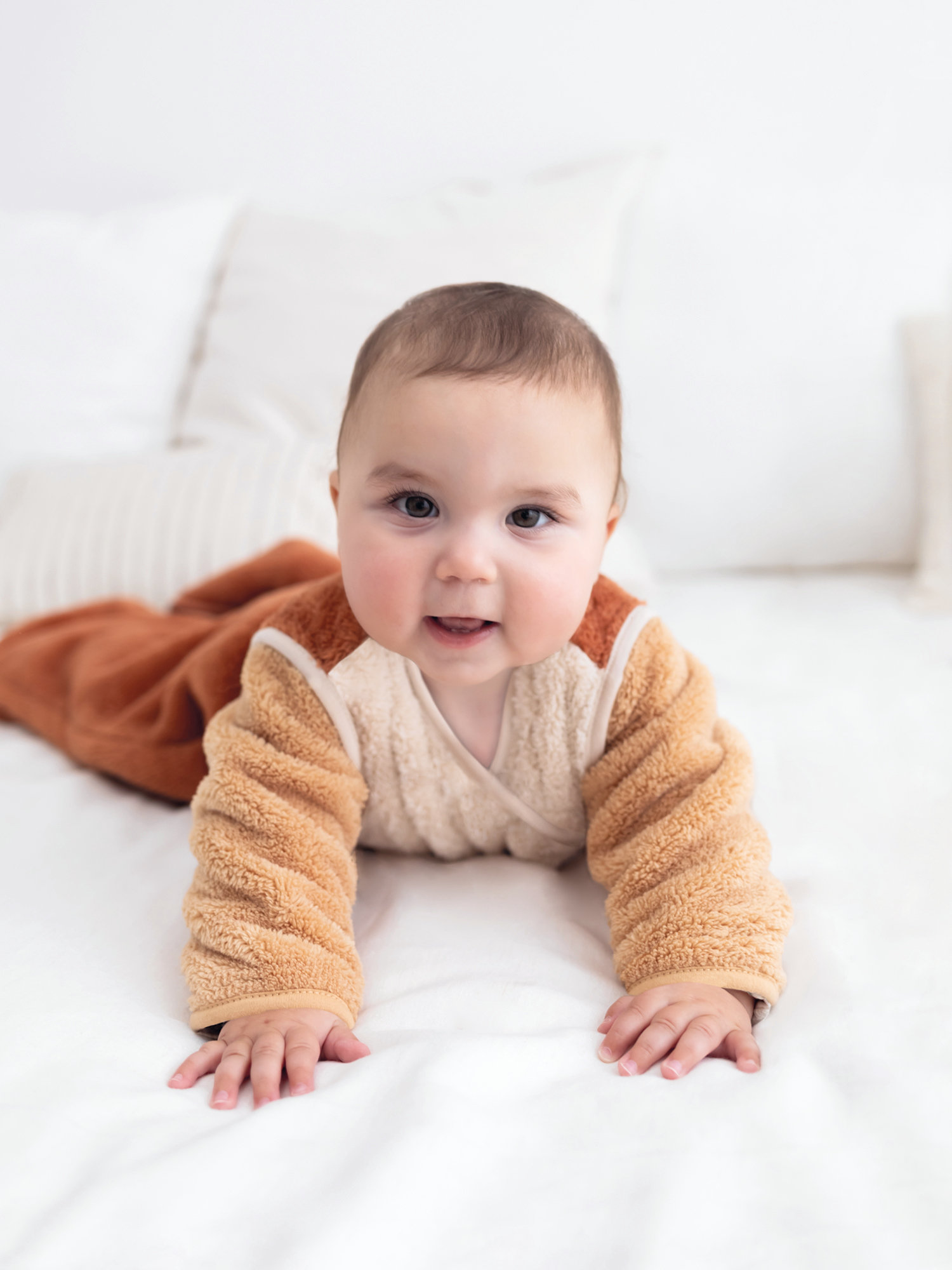 MAGIC BAG Gentle warmth 4-12m COLOR Hazelnut tricolor TOG 2.5