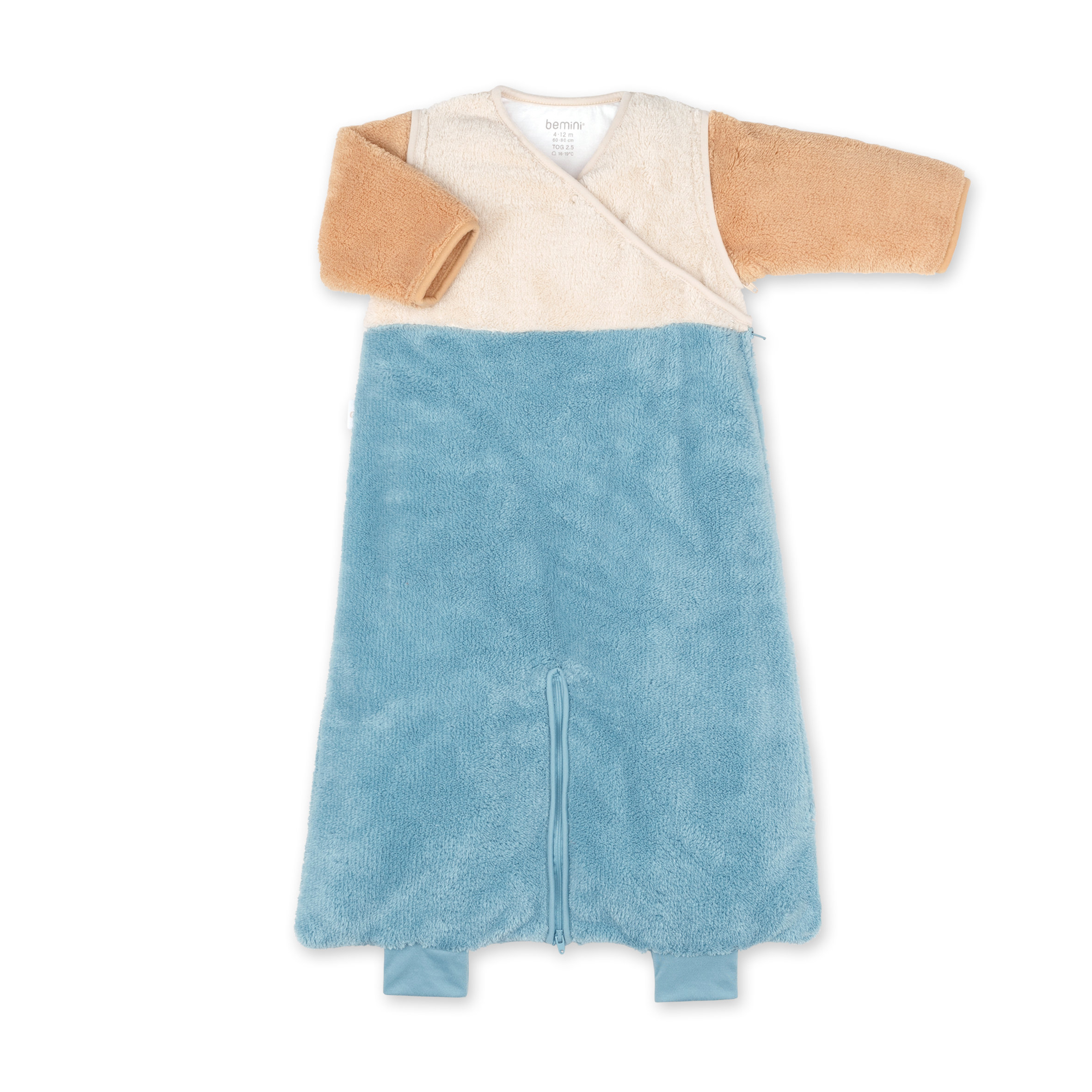 MAGIC BAG Gentle warmth 4-12m COLOR Turquoise tricolor TOG 2.5