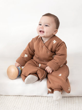 MAGIC BAG Cocon moelleux 4-12m PIUMA Piuma moka TOG 2.5