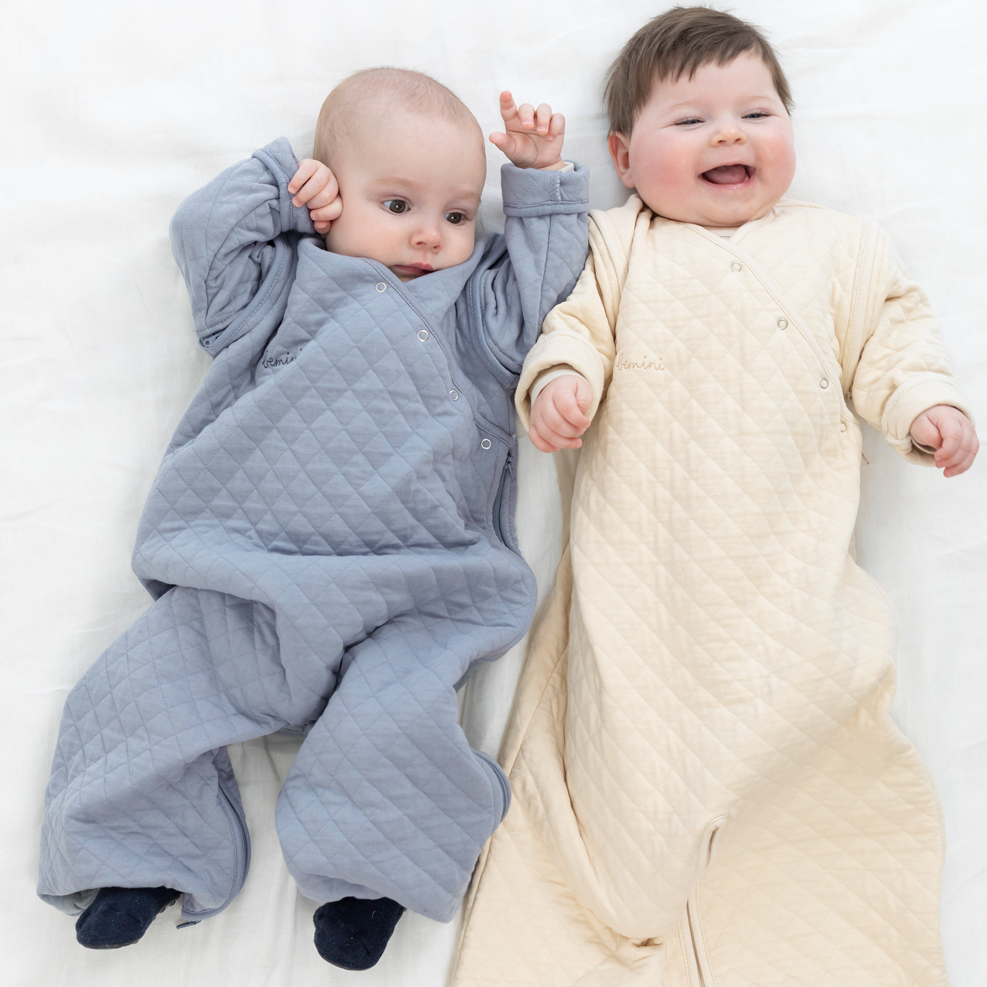 MAGIC BAG Pady quilted jersey 4-12m QUILT Cream TOG 1.5[BAGS]