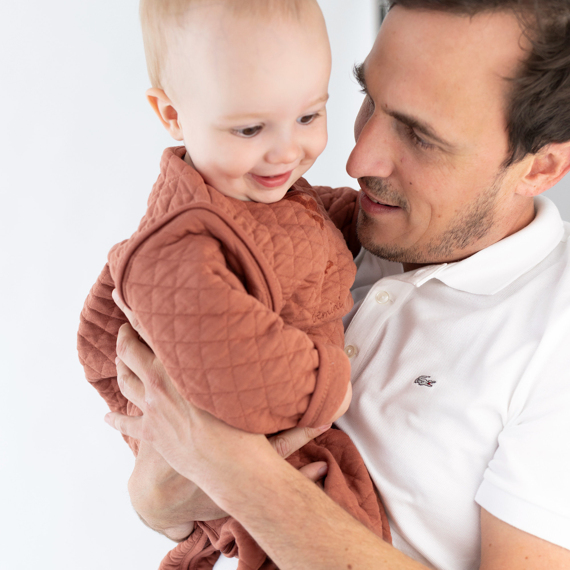 MAGIC BAG Pady quilted jersey 4-12m QUILT Brick TOG 1.5[BAGS]