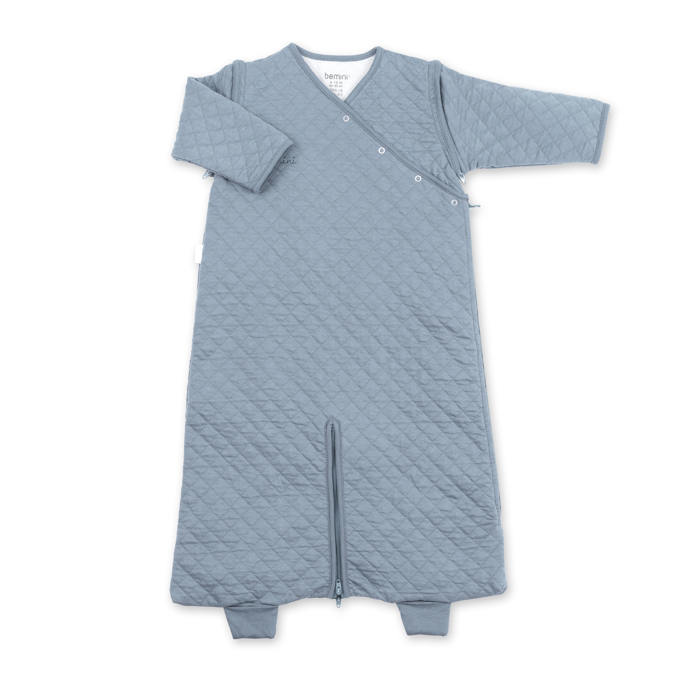 MAGIC BAG Pady quilted jersey 4-12m QUILT Stone TOG 1.5