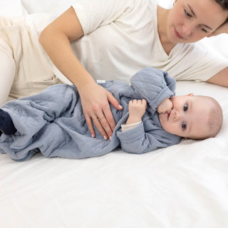 MAGIC BAG Pady quilted jersey 4-12m QUILT Stone TOG 1.5