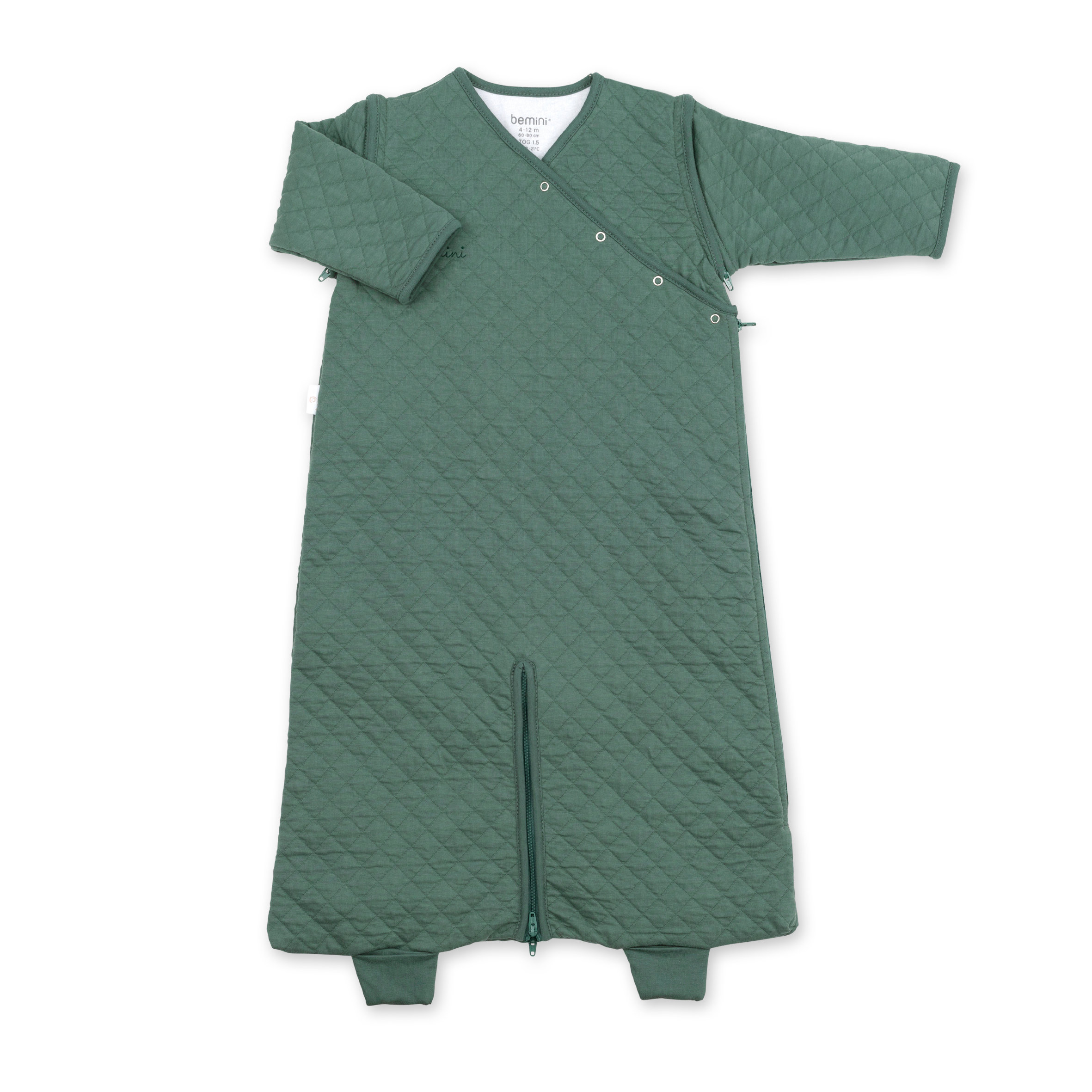 MAGIC BAG Pady quilted jersey 4-12m QUILT Green tog 1.5
