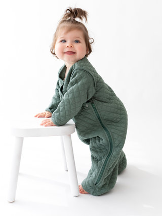 MAGIC BAG Matelassé confort 4-12m QUILT Green TOG 1.5