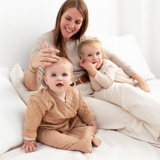 MAGIC BAG Gesteppter Komfort 4-12m QUILT Beige TOG 1.5