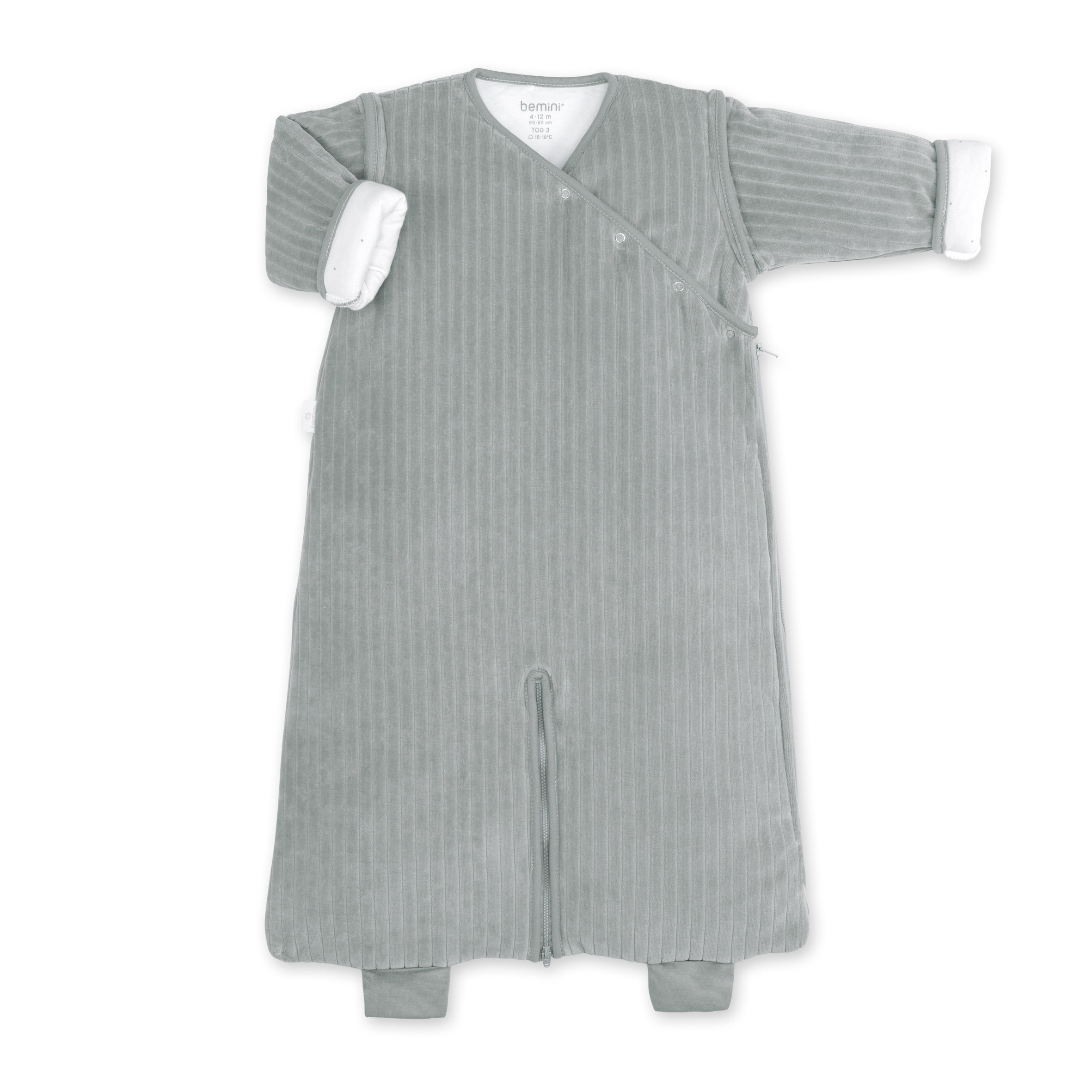MAGIC BAG Pady velvet + jersey 4-12m  Grizou TOG 3