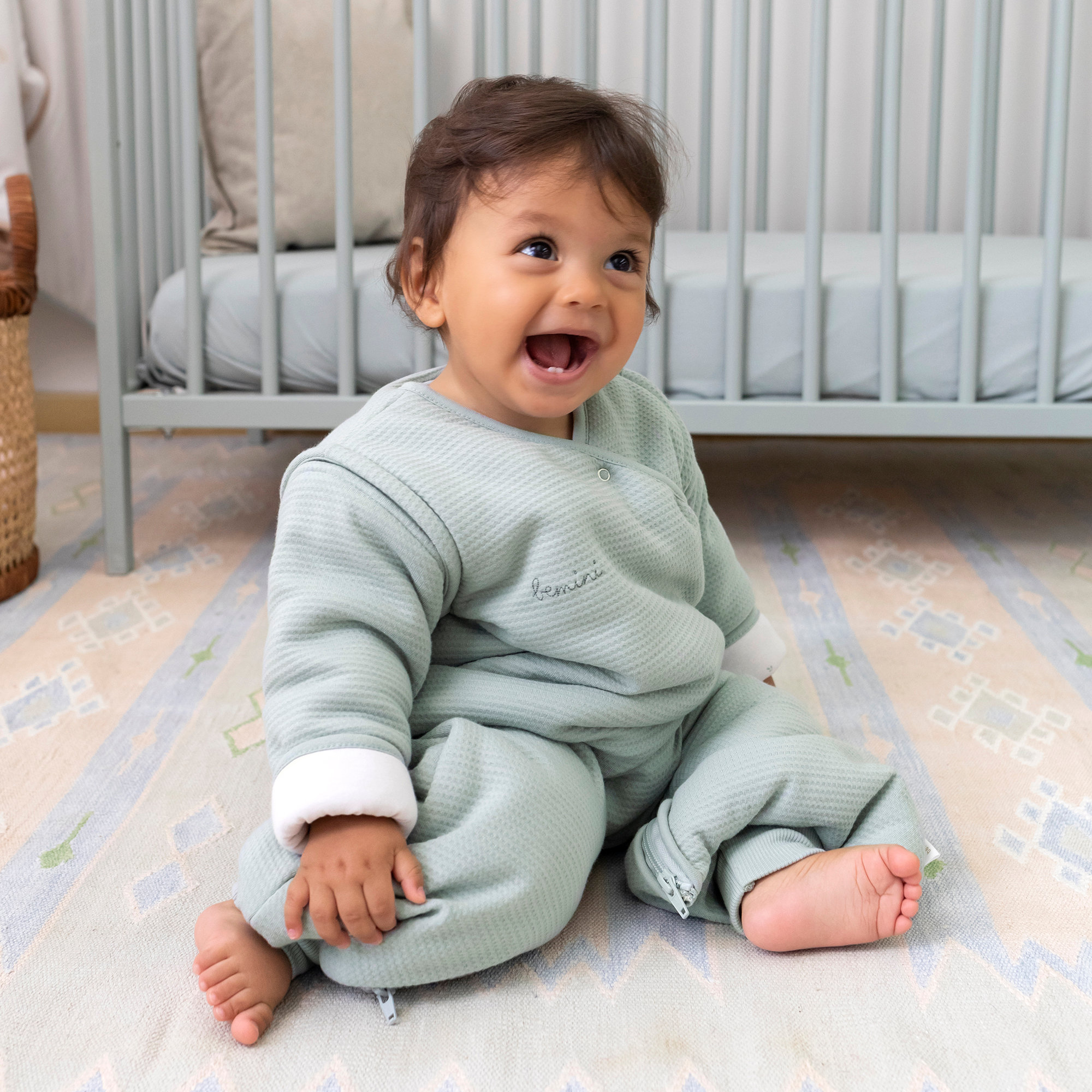 MAGIC BAG Pady waffle + jersey organic 4-12m WAFLE Lunar TOG 2.5[BAGS]