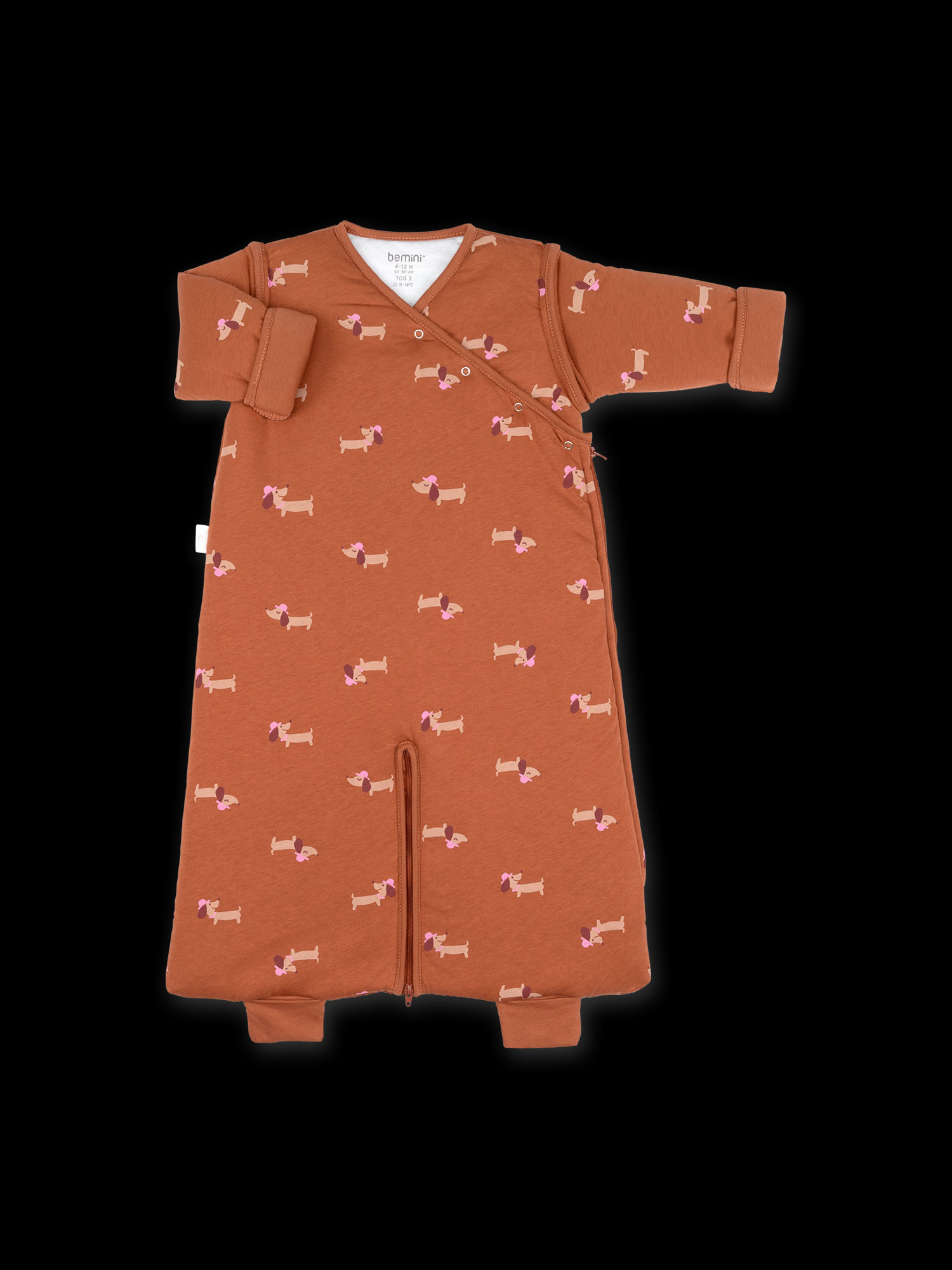 MAGIC BAG Warm cocoon 4-12m WOUFF Wouff noisette TOG 3