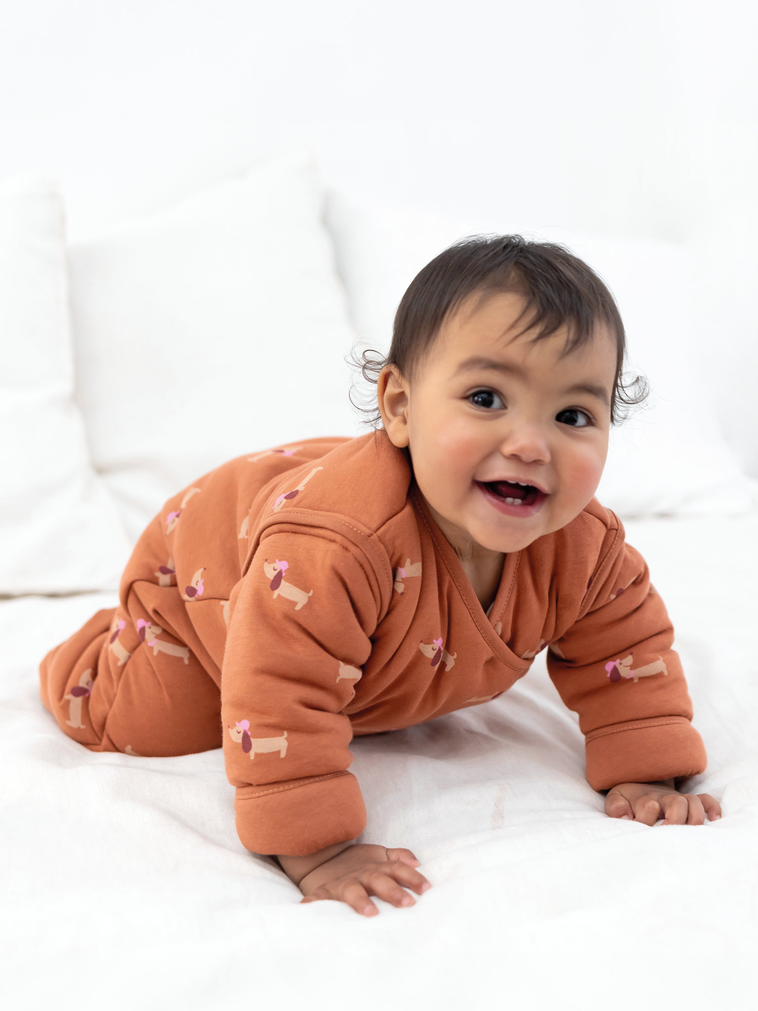 MAGIC BAG Warm cocoon 4-12m WOUFF Wouff noisette TOG 3