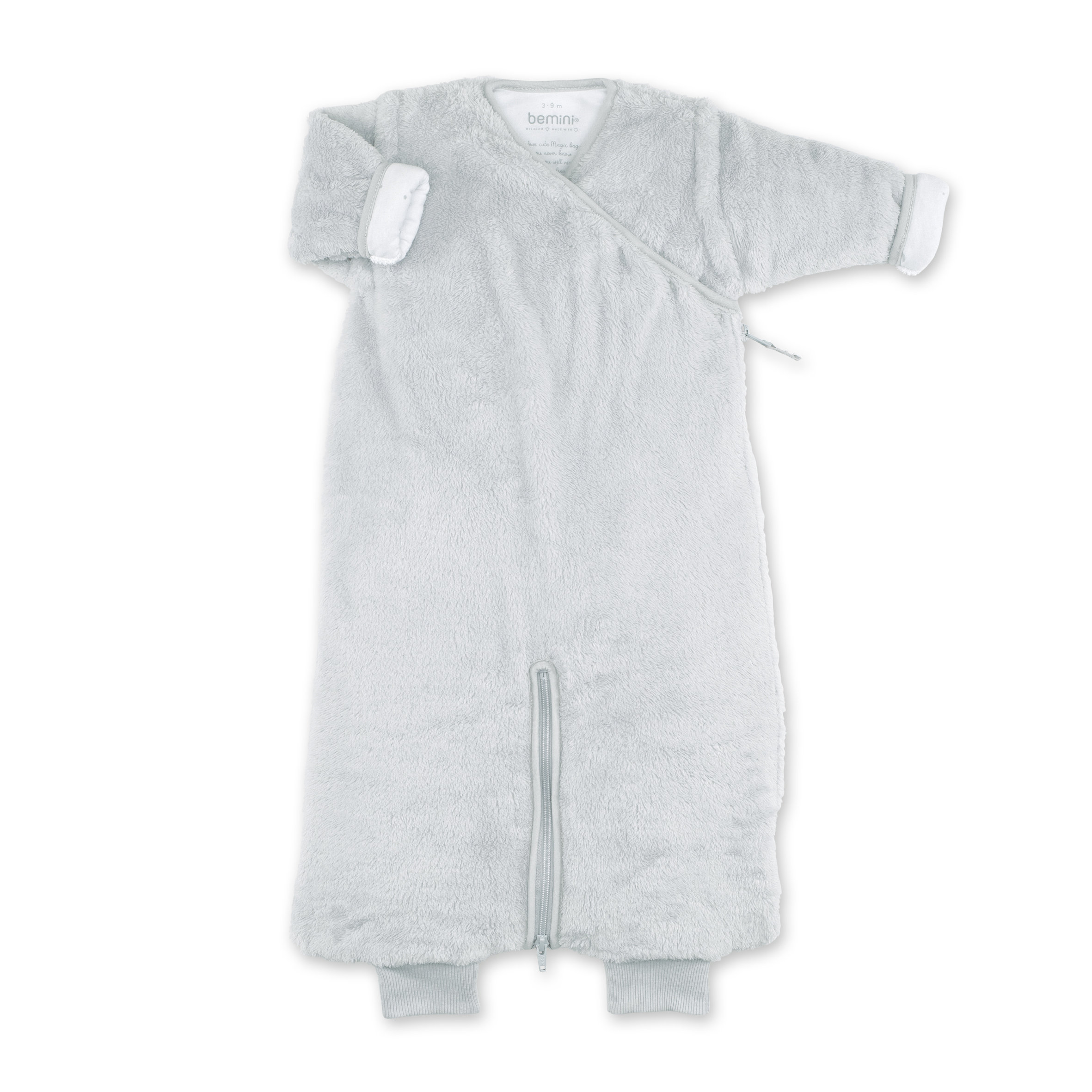 MAGIC BAG Softy + jersey 4-12m BEMINI Helles grau tog 2