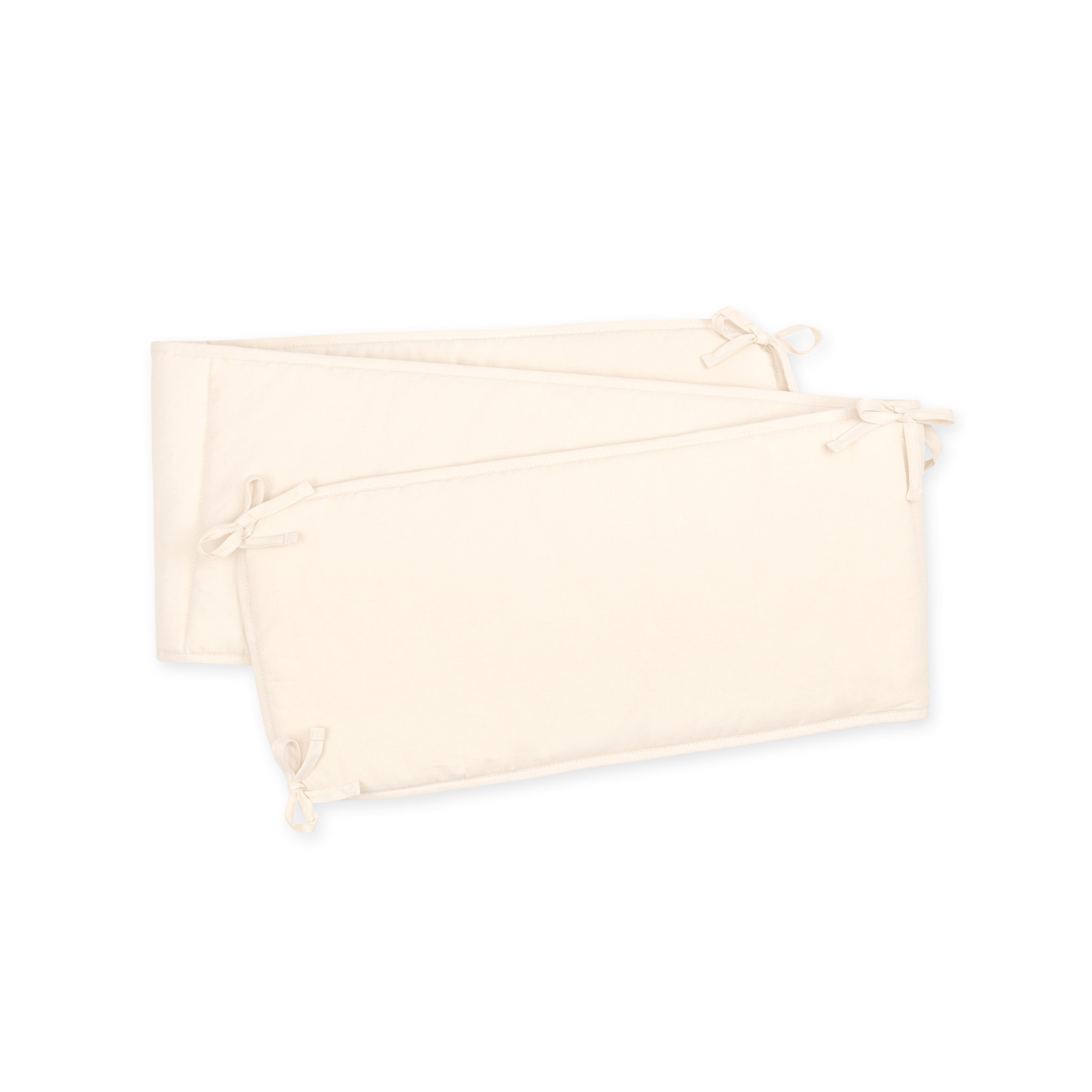 Bed & playpen bumper Pure cotton 75x95cm BEMINI Ivory