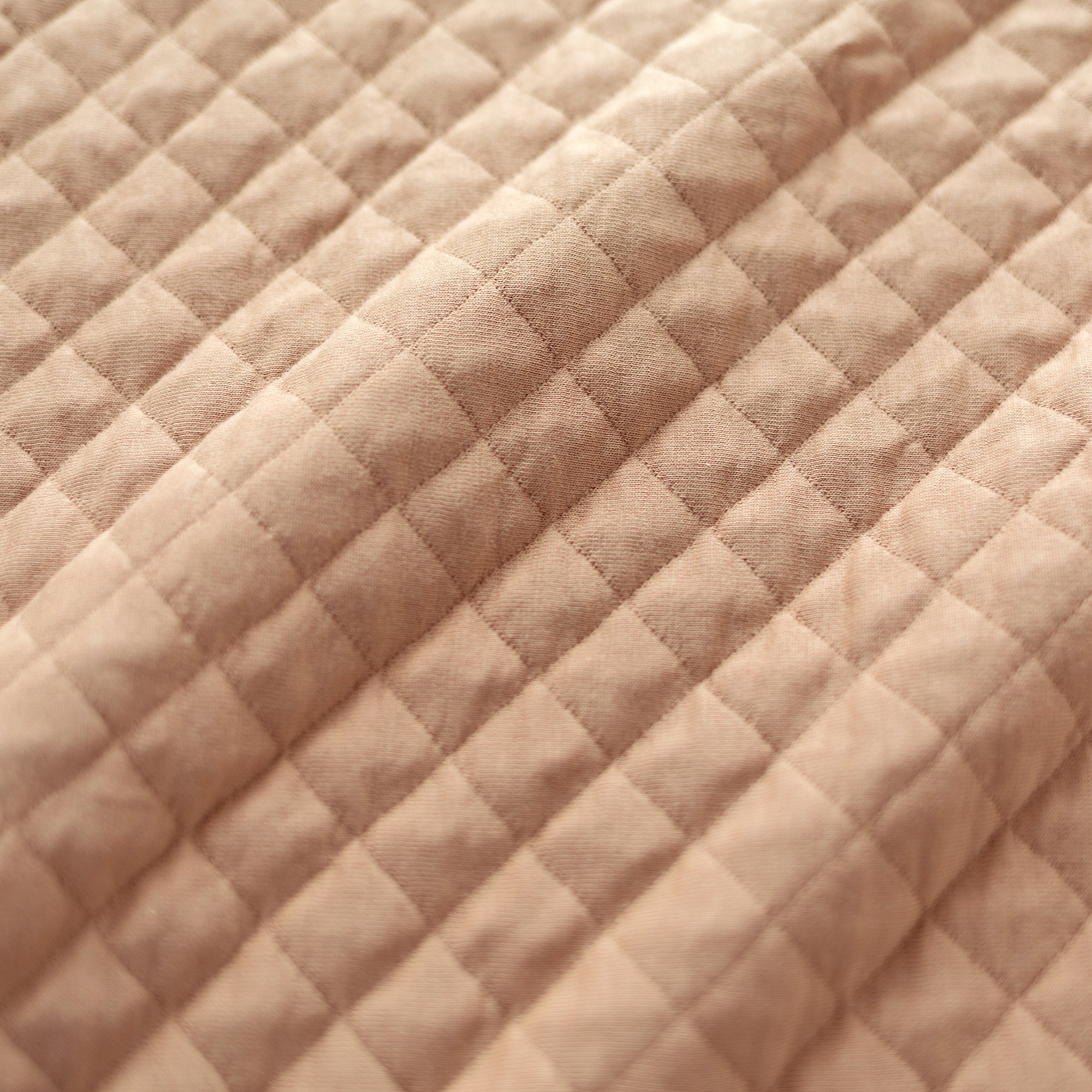 Bett & laufgitter nestchen Pady quilted jersey 30x180cm QUILT Beige