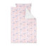 Duvet cover Jersey + jersey 100x140cm ALOHA Flamingo