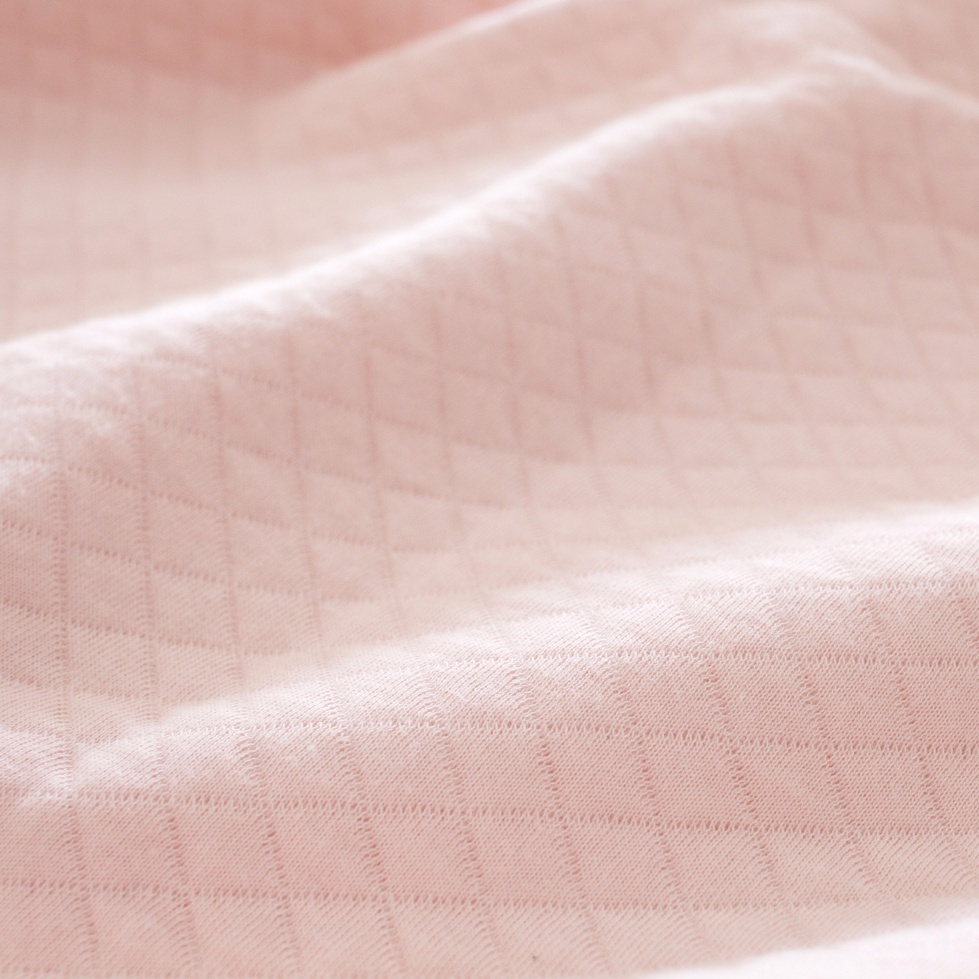 Couverture Quilted jersey 75x100cm BEMINI Rose tog 1.5
