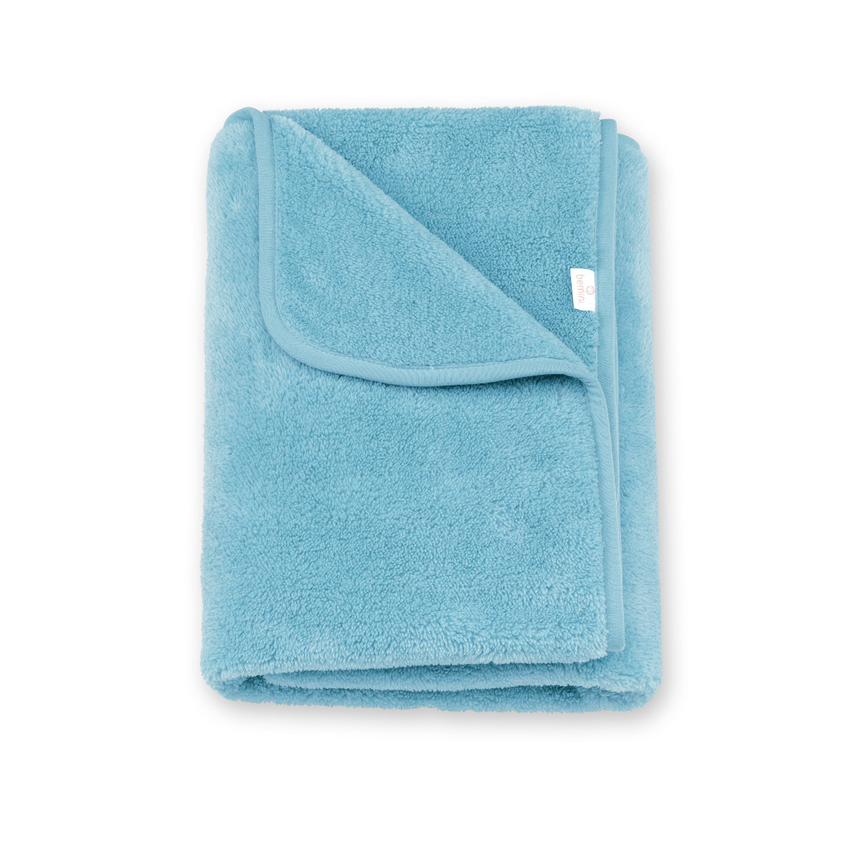 Blanket Supremely soft 75x100cm BEMINI Turquoise TOG 2.5
