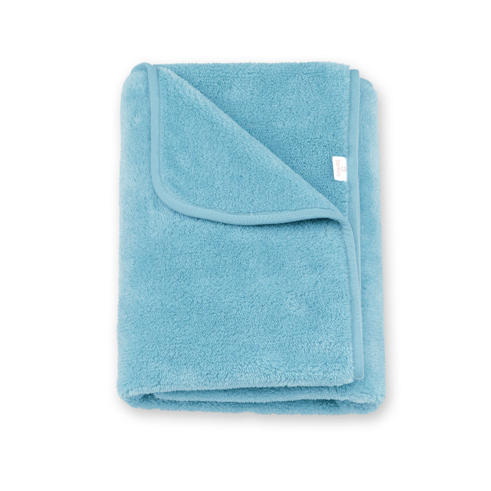 Deken Zalig zacht 75x100cm BEMINI Turquoise TOG 2.5