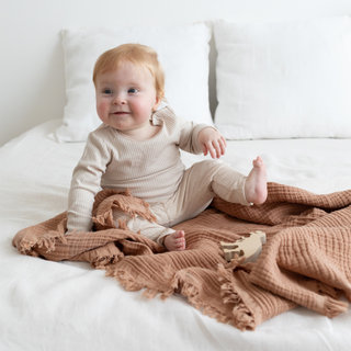 Blanket Pure comfort 80x100cm CUDLY Moka TOG 1