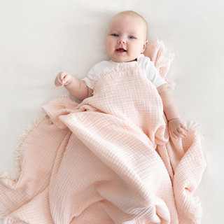 Couverture Confort naturel 80x100cm CUDLY Blush TOG 1