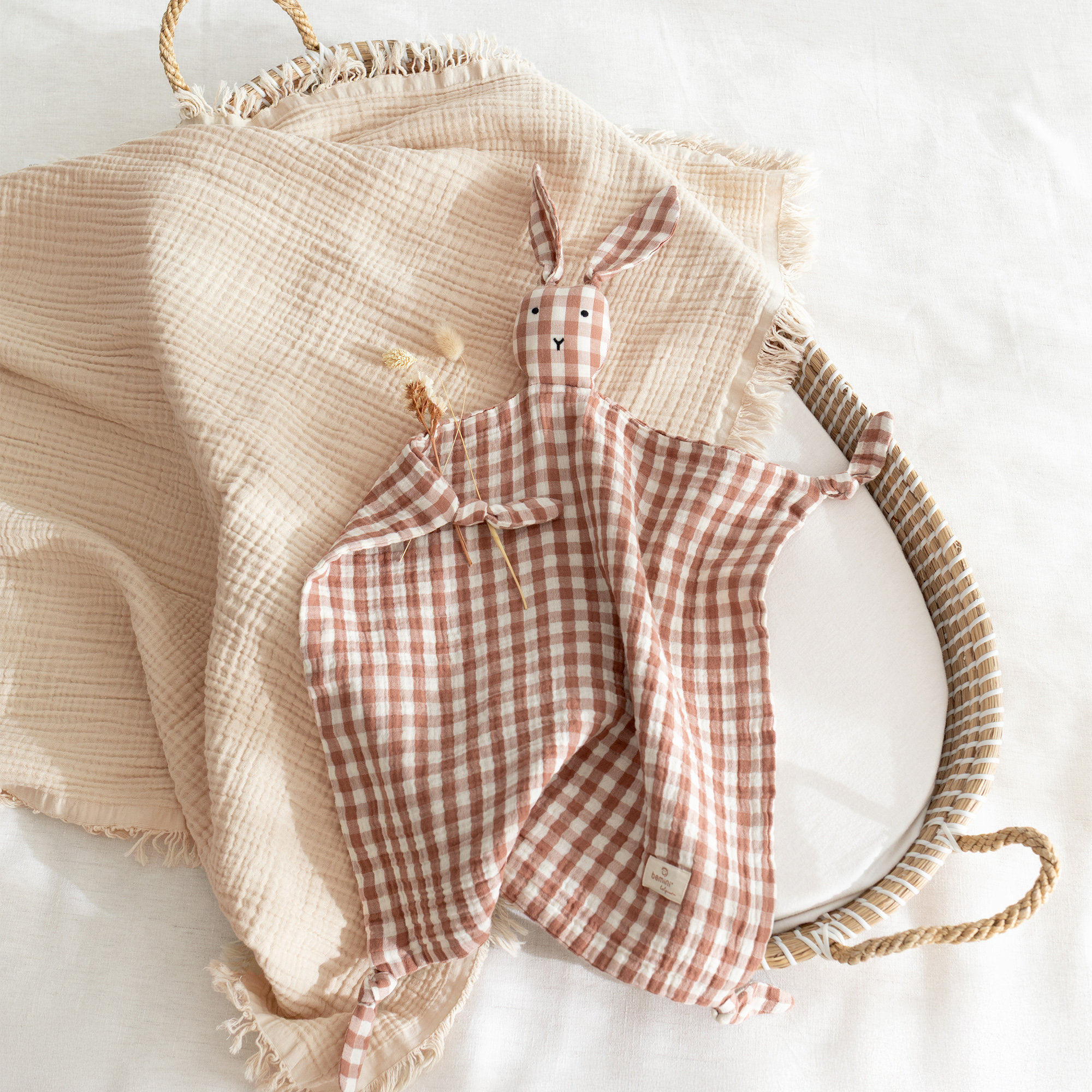 Deken Swaddle comfort 80x100cm CUDLY Naturel TOG 1[BEDDING]