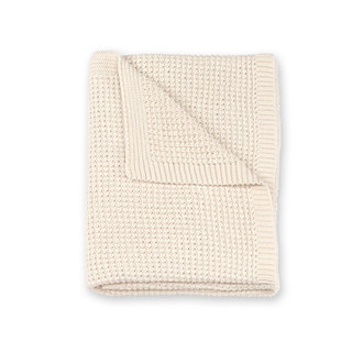 Blanket Tender knit 80x100cm KNITT Ecru TOG 1.5
