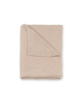 Deken Tedere knit 80x100cm KNITT Sesame TOG 1.5